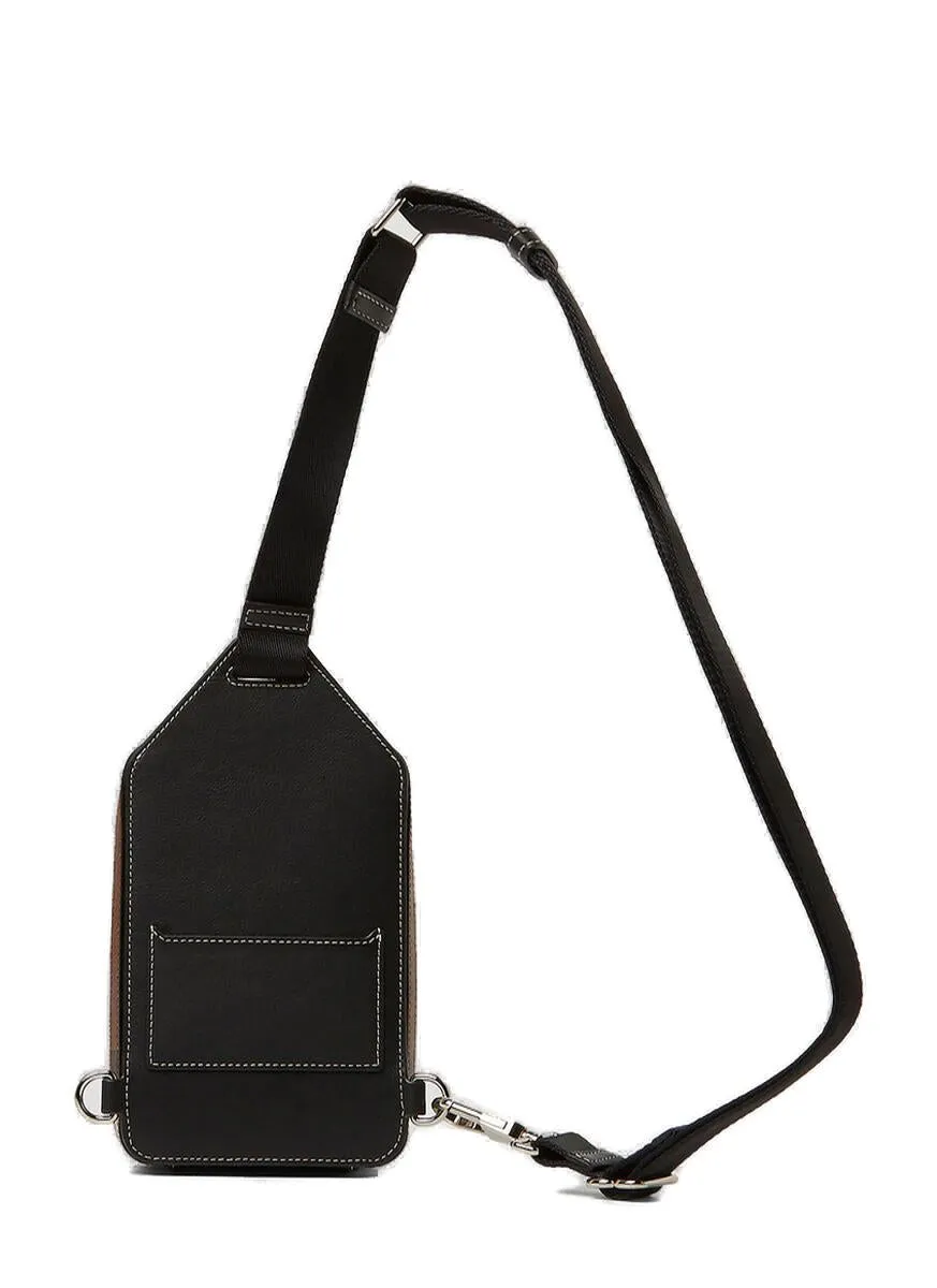 Burberry Monogram Motif Check Crossbody Bag