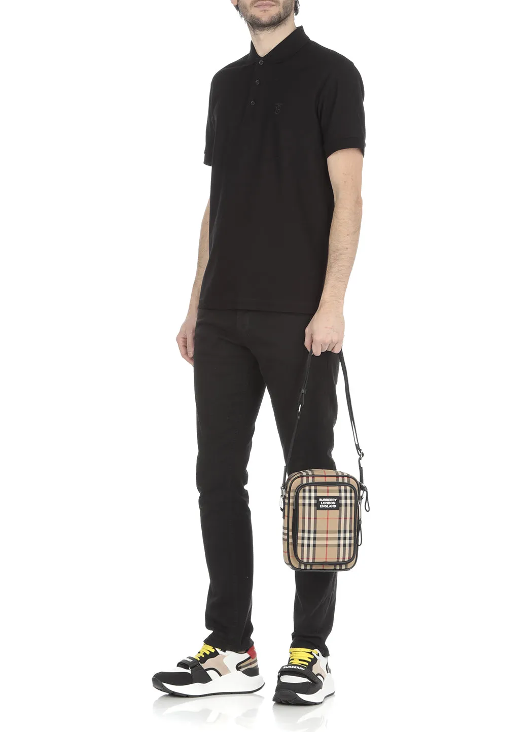Burberry Vintage Check Pattern Crossbody Bag