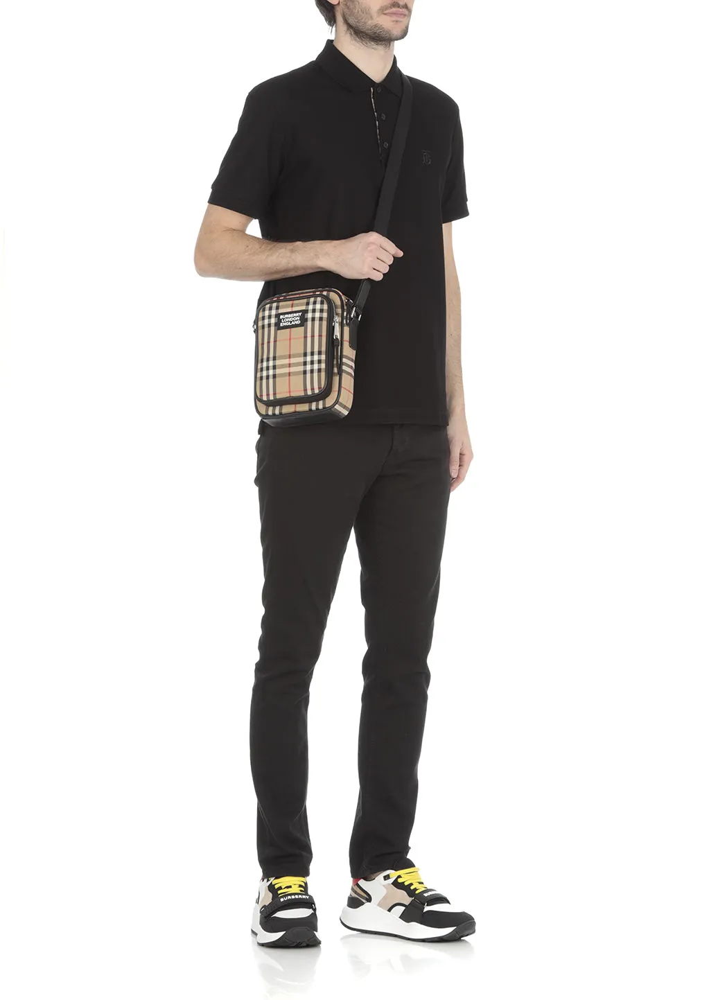 Burberry Vintage Check Pattern Crossbody Bag