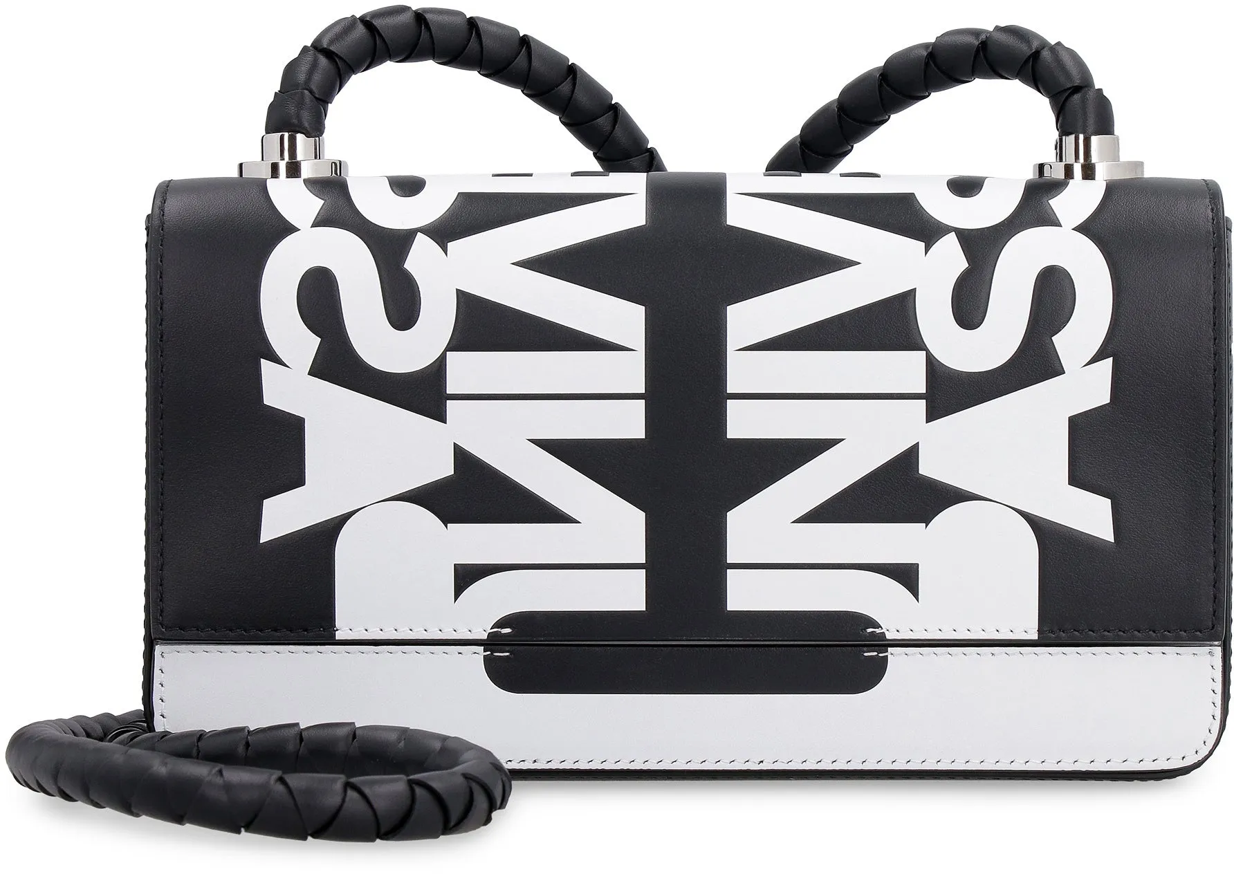 Burberry Woven Strap Messenger Bag