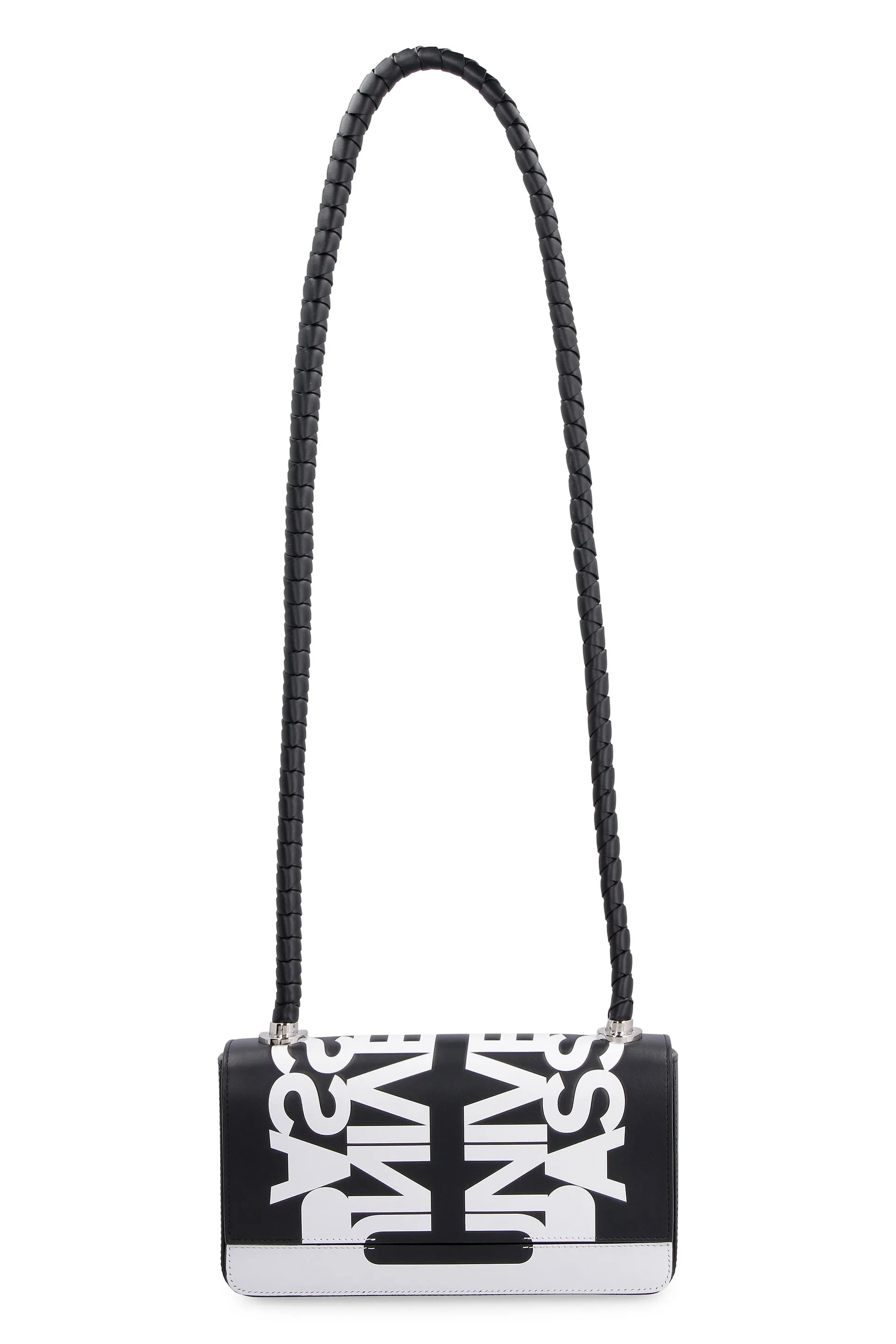 Burberry Woven Strap Messenger Bag
