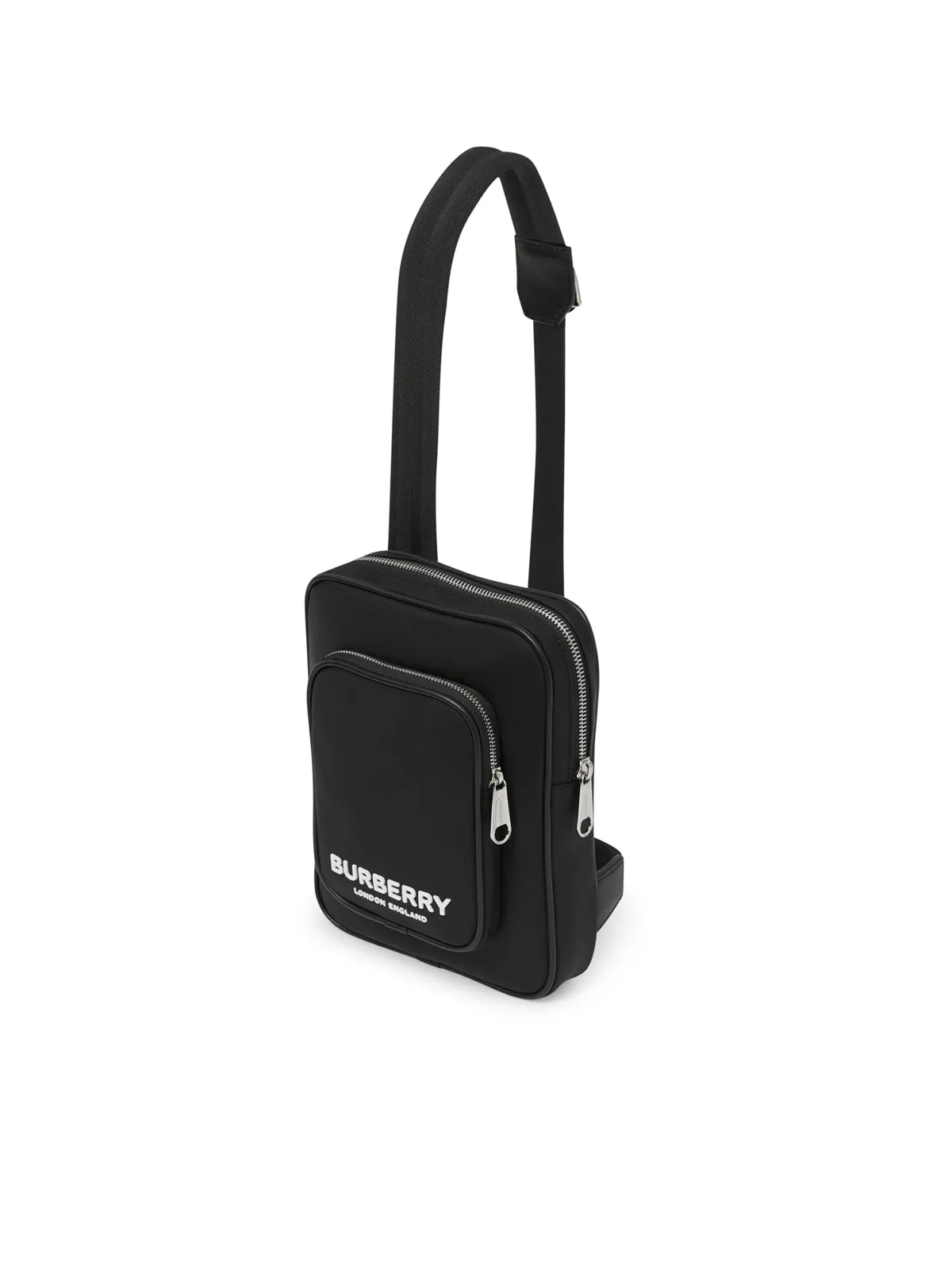 BurberryKieran Logo Print Shoulder Bag