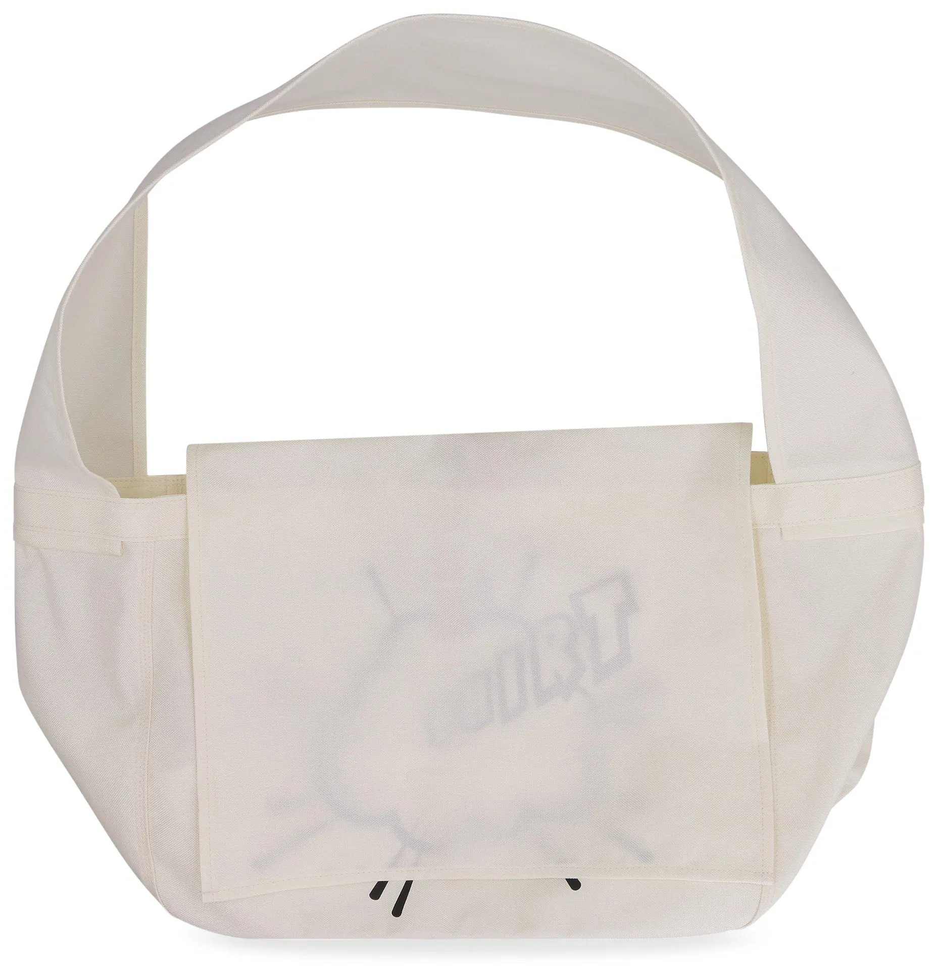 Comme des Garons Shirt Graphic Printed Tote Bag