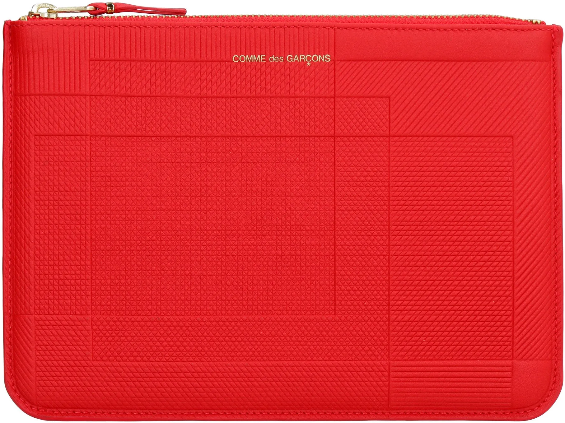 Comme des Garons Wallet Intersection Clutch Bag