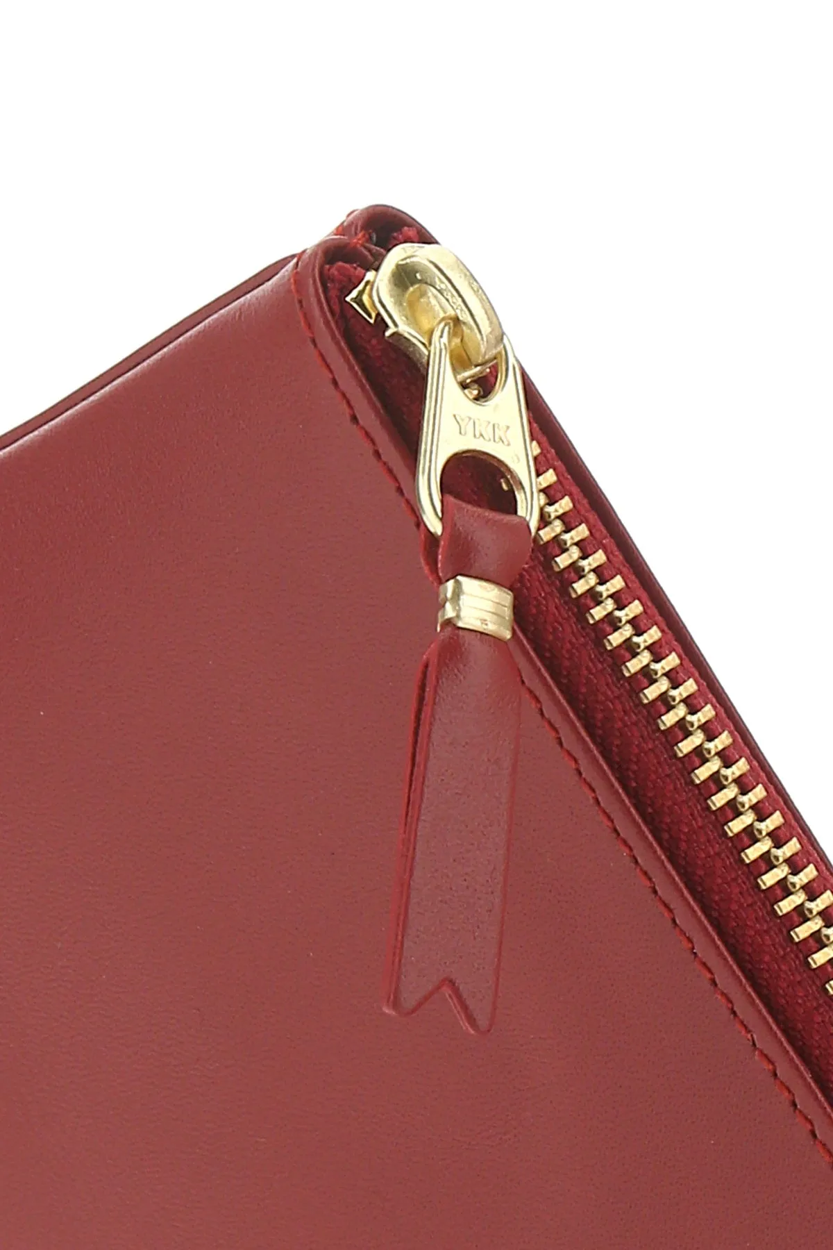 Comme des Garons Wallet Logo Print Clutch Bag