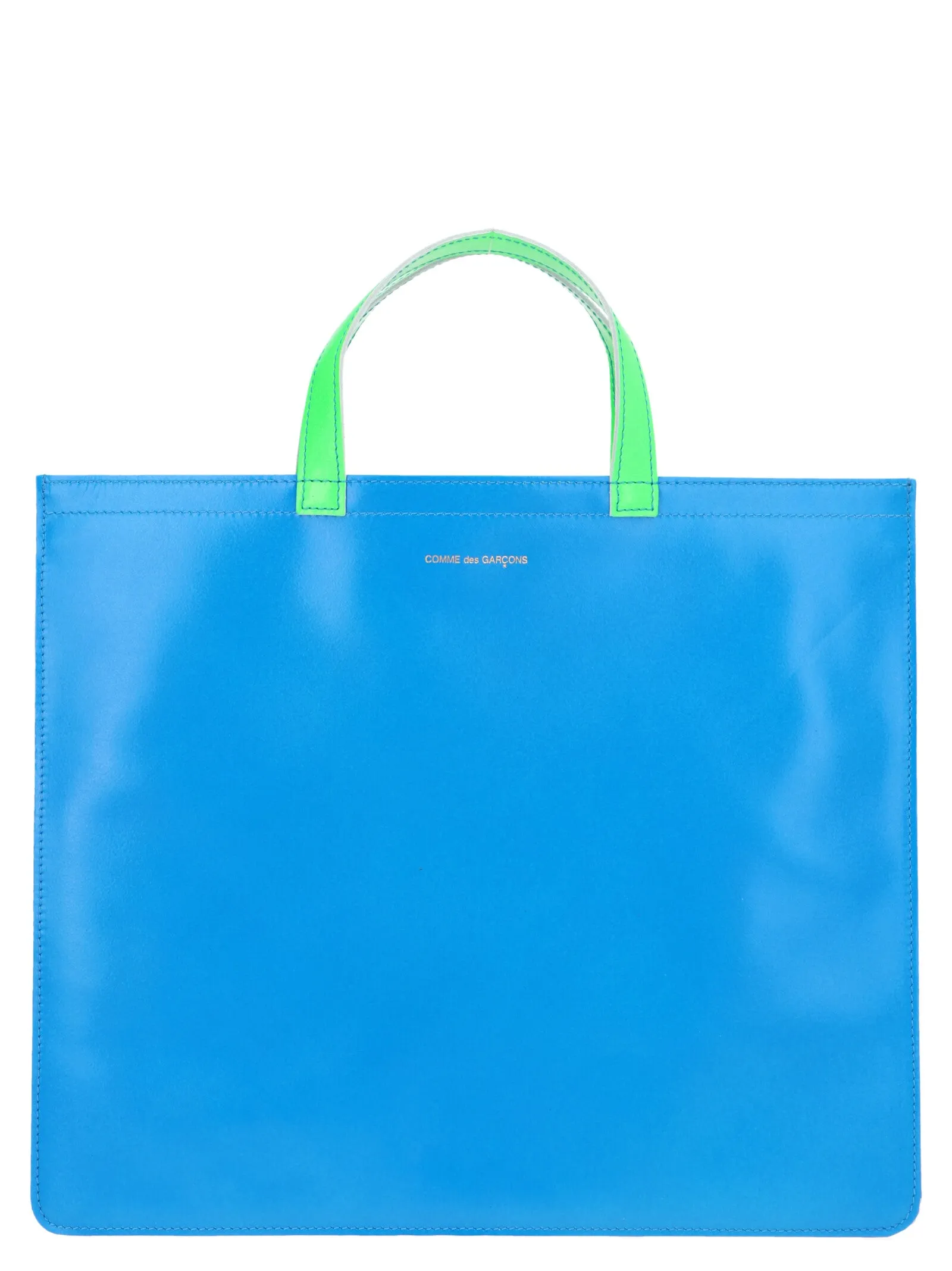 Comme Des Garons Wallet Logo Tote Bag