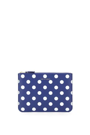 Comme des Garons Wallet Polka Dot Clutch Bag