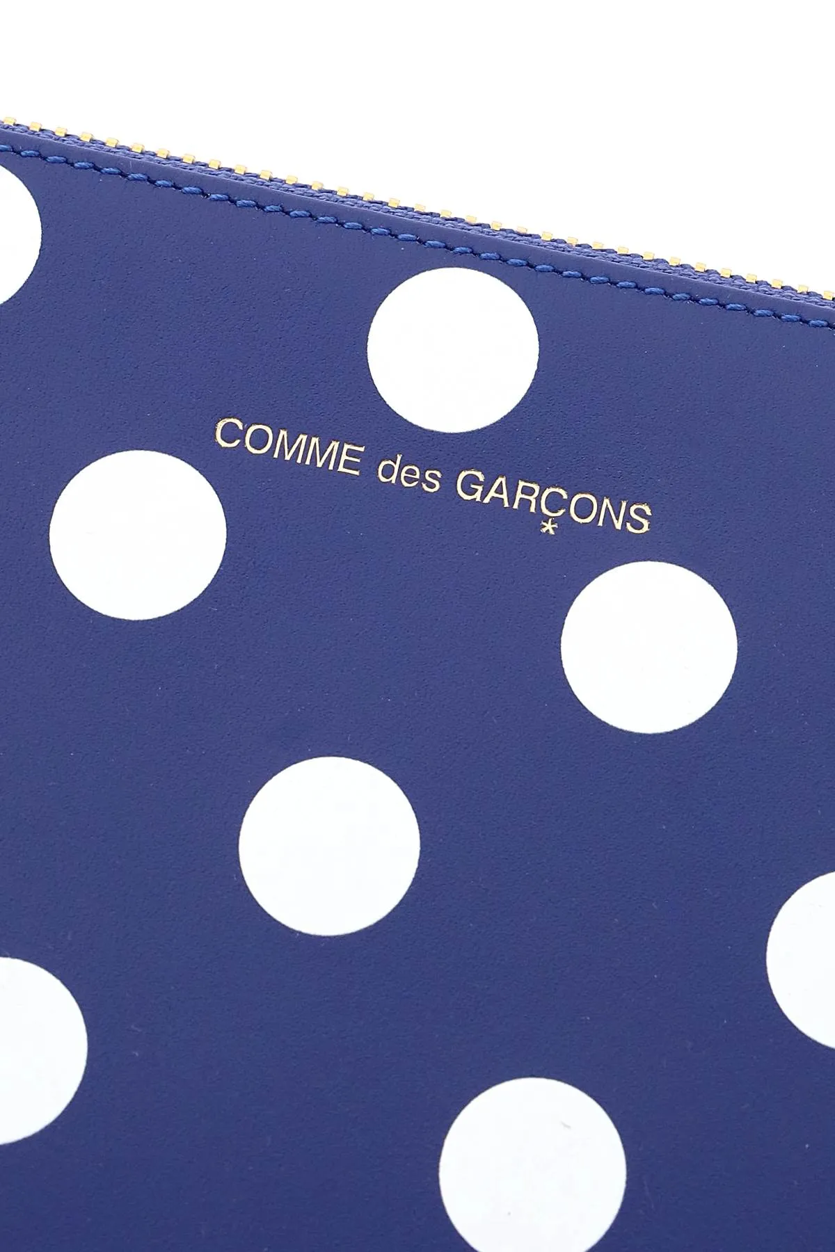 Comme des Garons Wallet Polka Dot Clutch Bag