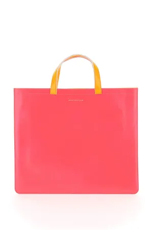 Comme des Garons Wallet Super Fluorescent Tote Bag