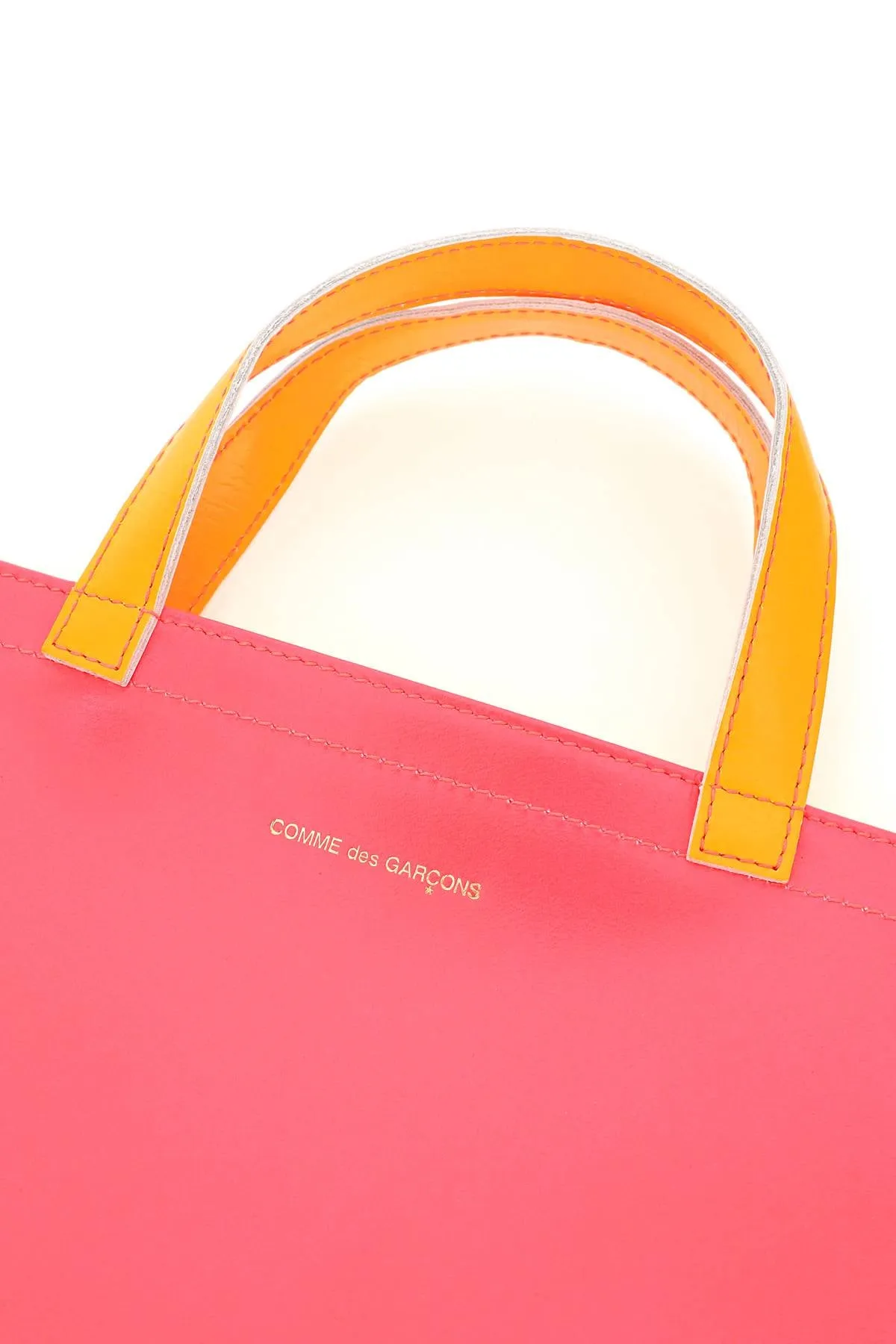 Comme des Garons Wallet Super Fluorescent Tote Bag
