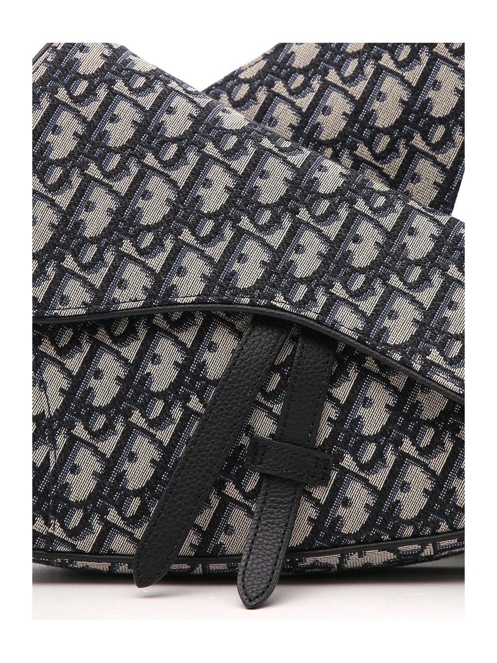 Dior Homme Saddle Oblique Jacquard Shoulder Bag