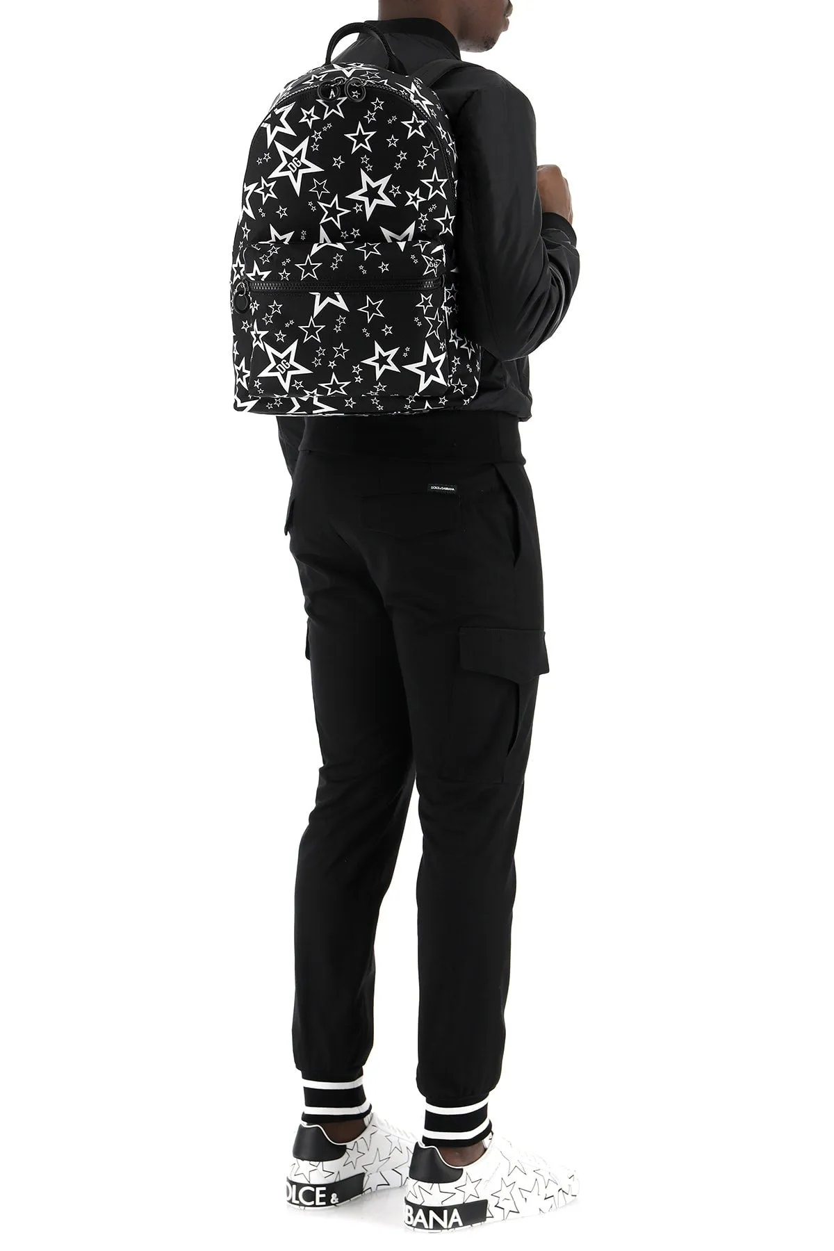 Dolce & Gabbana DG Star Printed Backpack