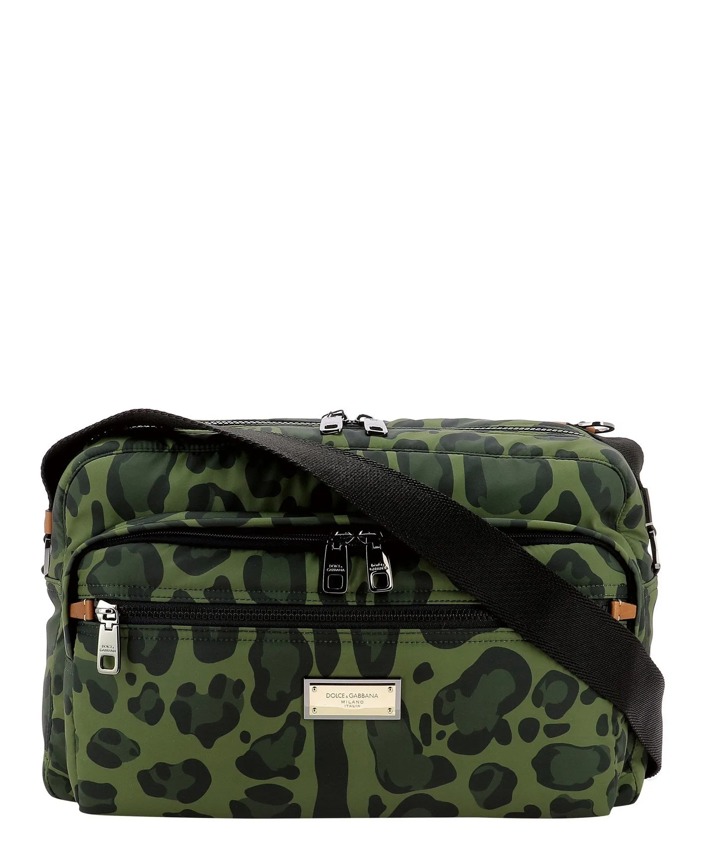 Dolce & Gabbana Leopard Printed Messenger Bag