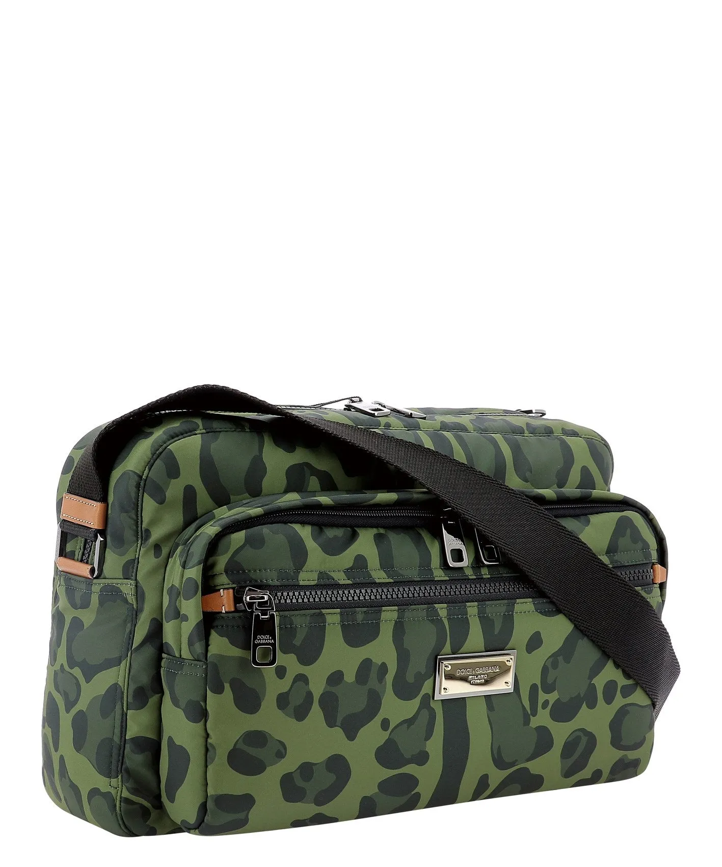 Dolce & Gabbana Leopard Printed Messenger Bag