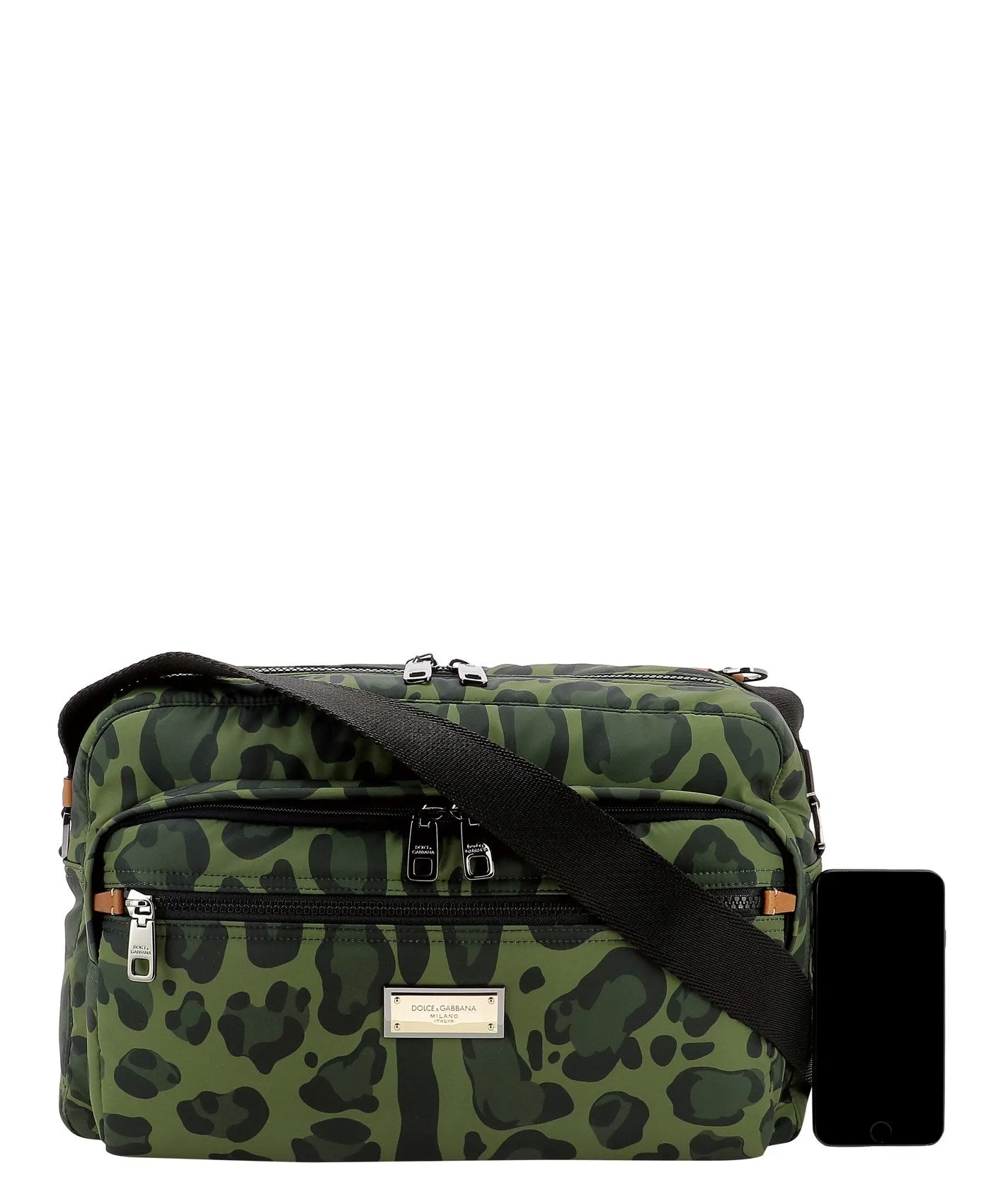 Dolce & Gabbana Leopard Printed Messenger Bag