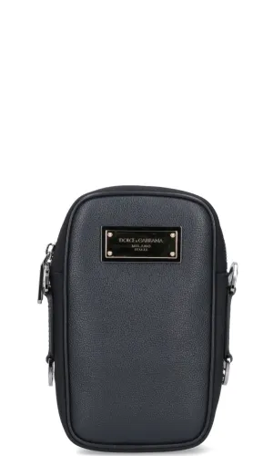 Dolce & Gabbana Logo Plaque Crossbody Bag