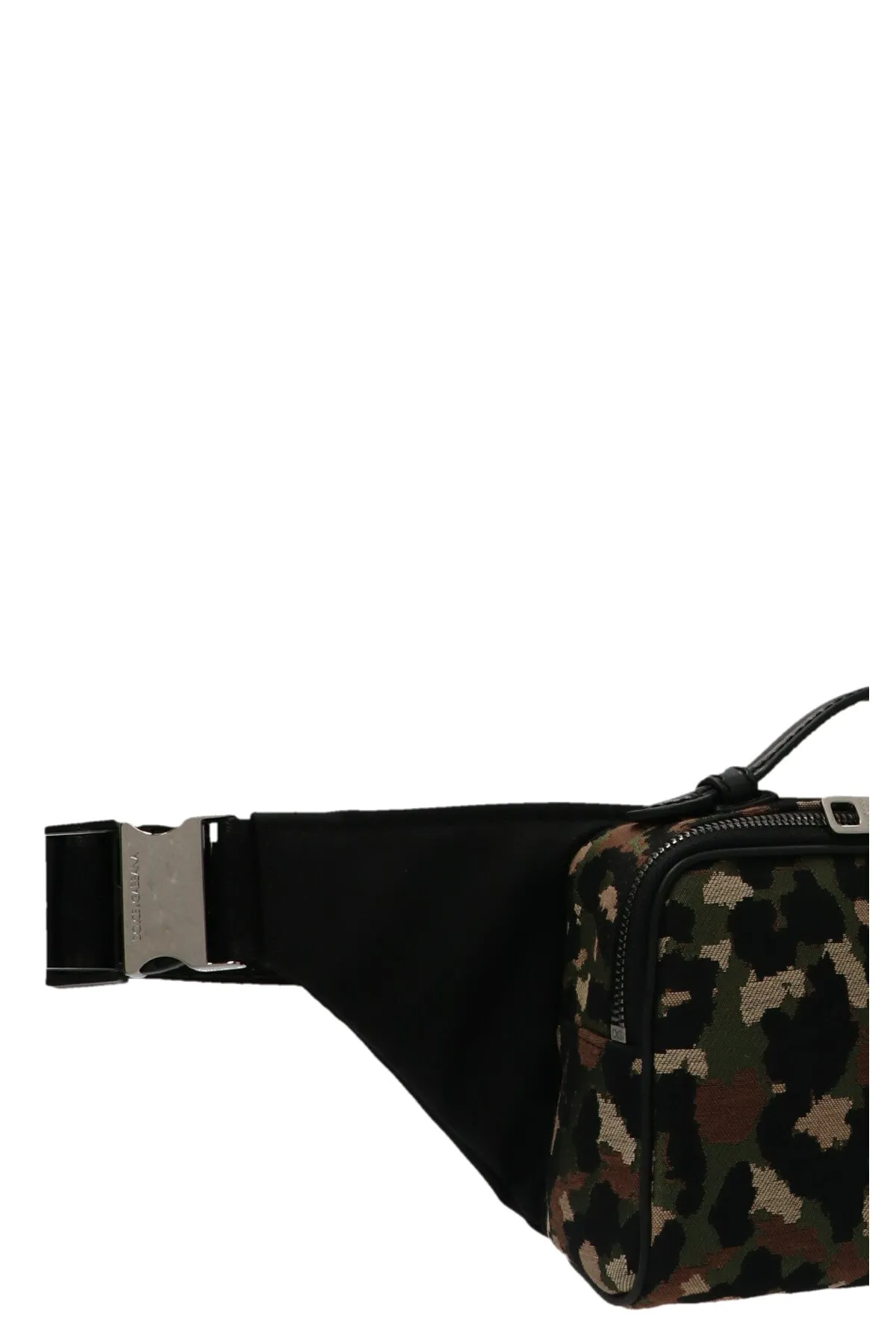 Dolce & Gabbana Logo Plaque Printed Belt Bag