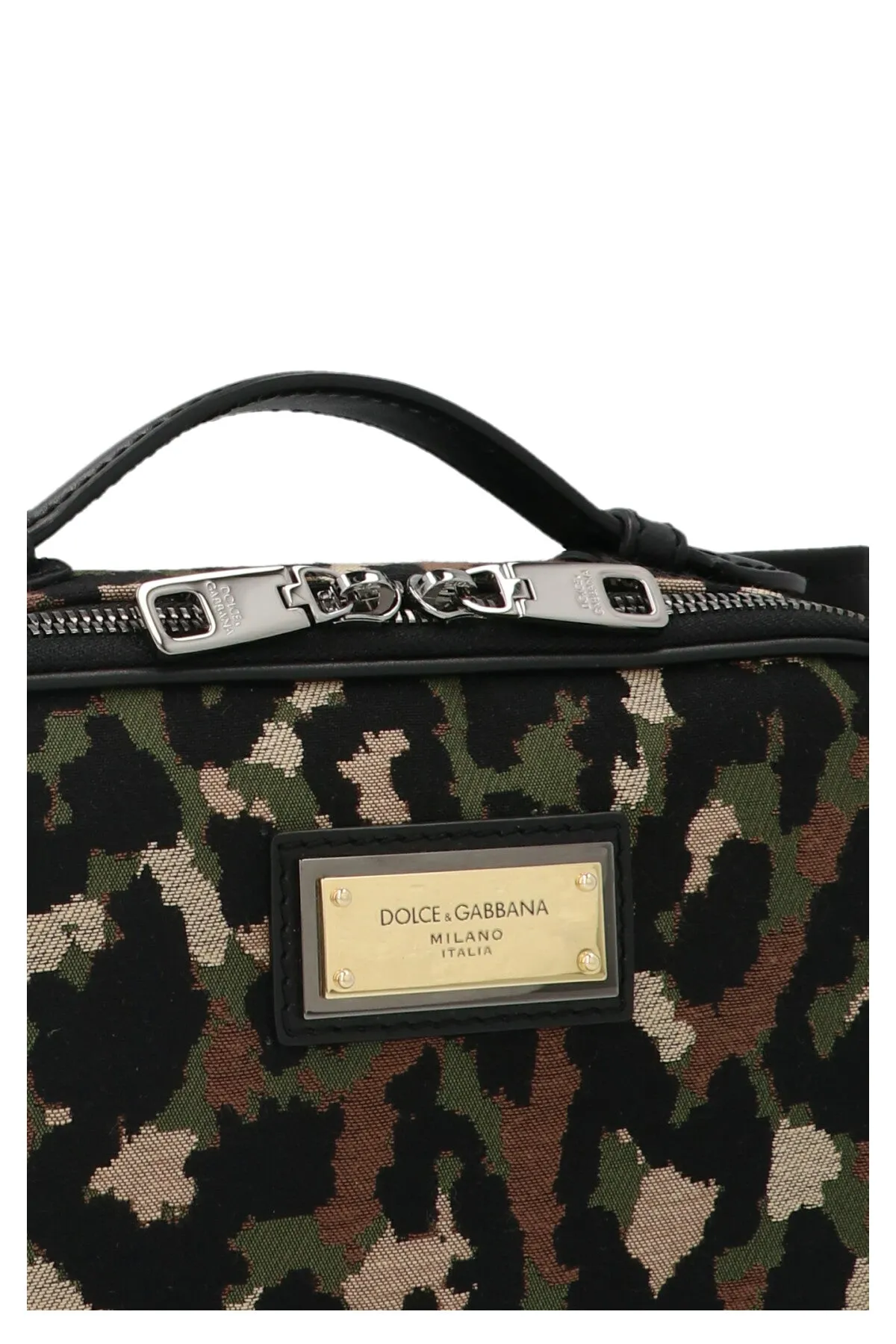 Dolce & Gabbana Logo Plaque Printed Belt Bag