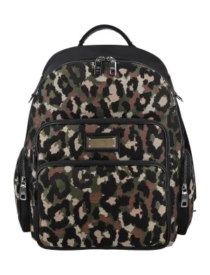 Dolce & Gabbana Printed Zipped Backpack