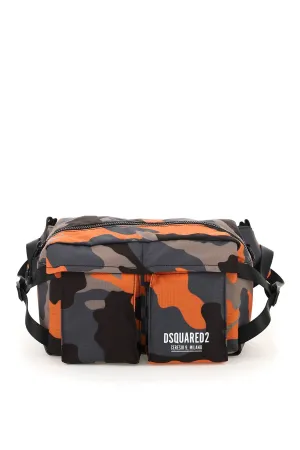 Dsquared2 Ceresio 9 Camouflage Pattern Belt Bag
