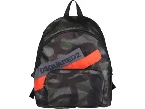 Dsquared2 Mesh Detailed Zipped Backpack