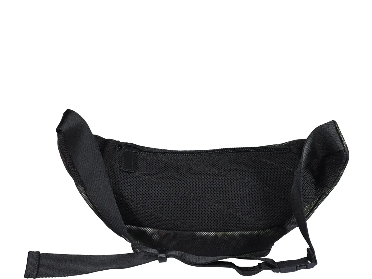 Dsquared2 Mesh Detailed Zipped Belt Bag