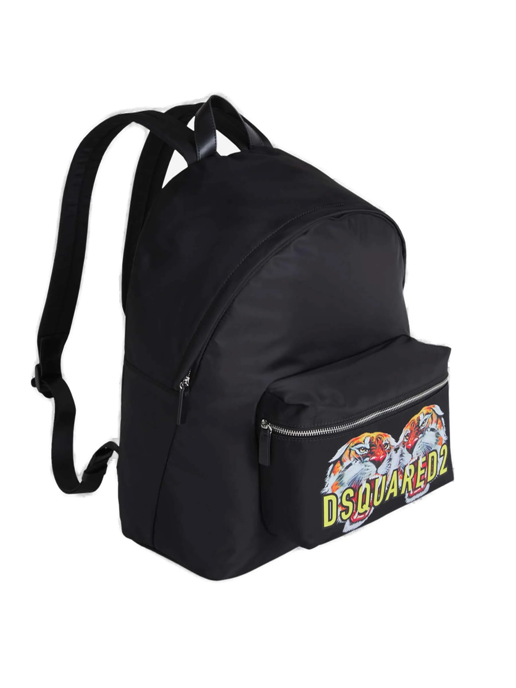Dsquared2 Tiger Logo Printed Backpack