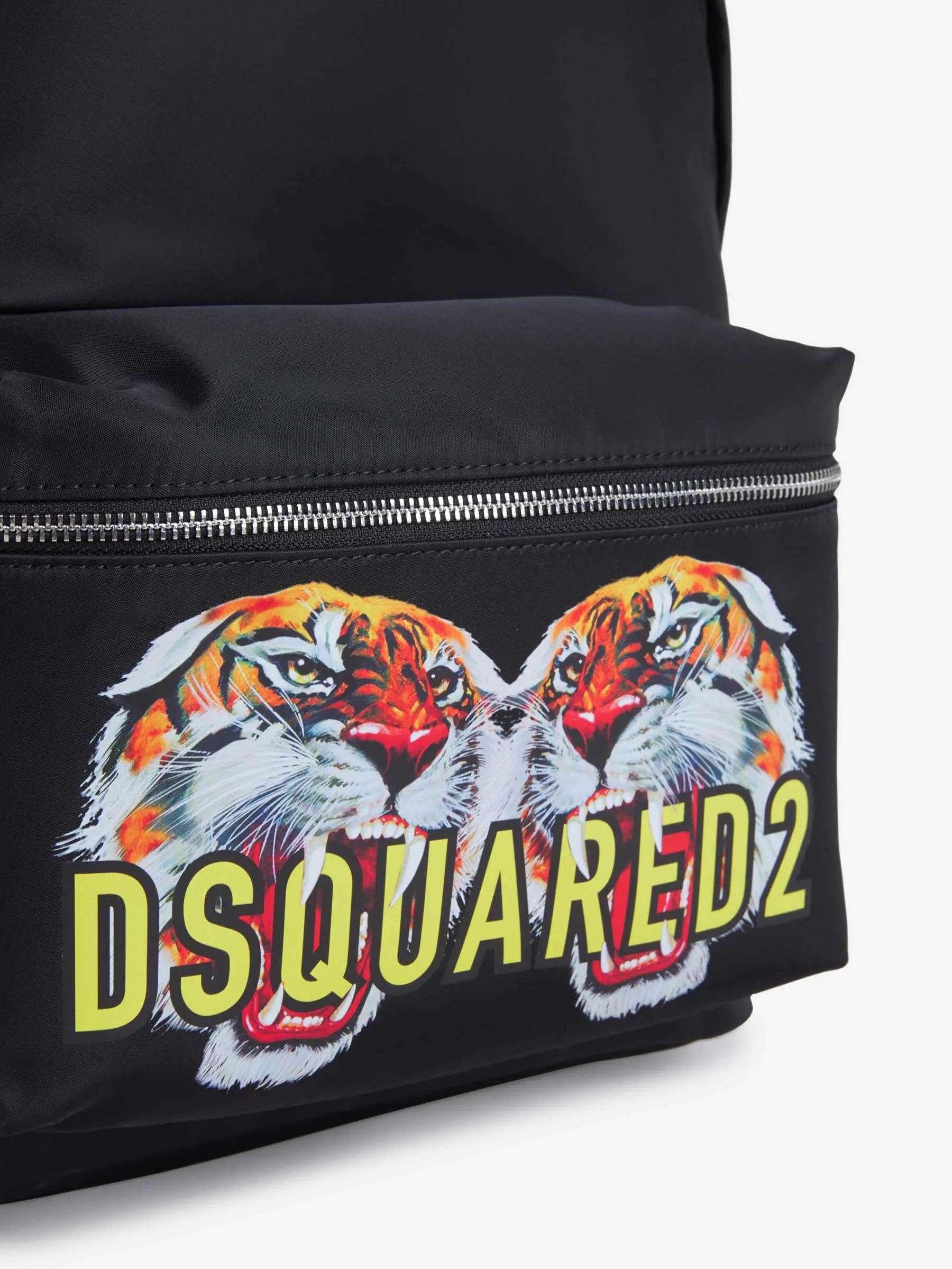 Dsquared2 Tiger Logo Printed Backpack