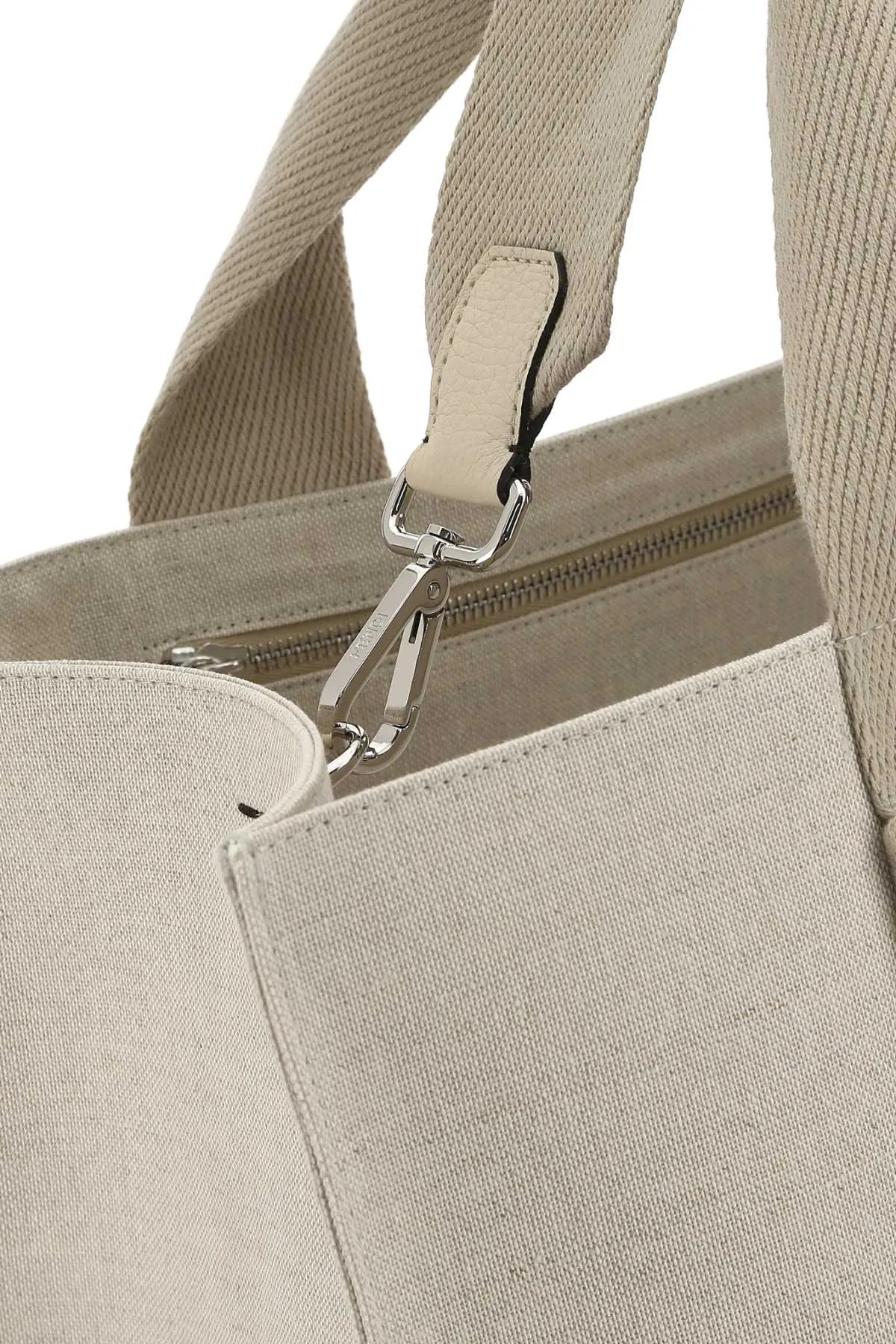 Fendi FF Motif Top Handle Tote Bag