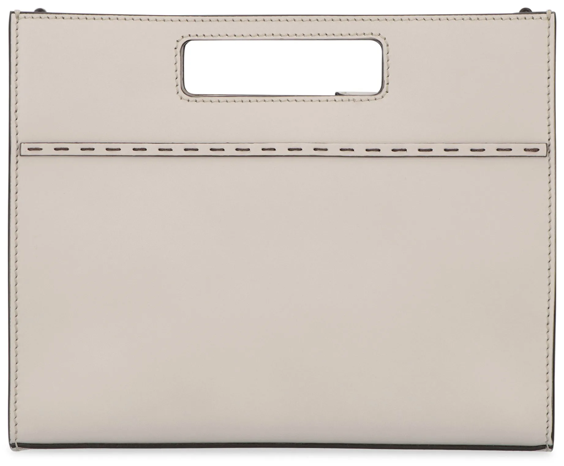 Fendi Logo Debossed Mini Tote Bag