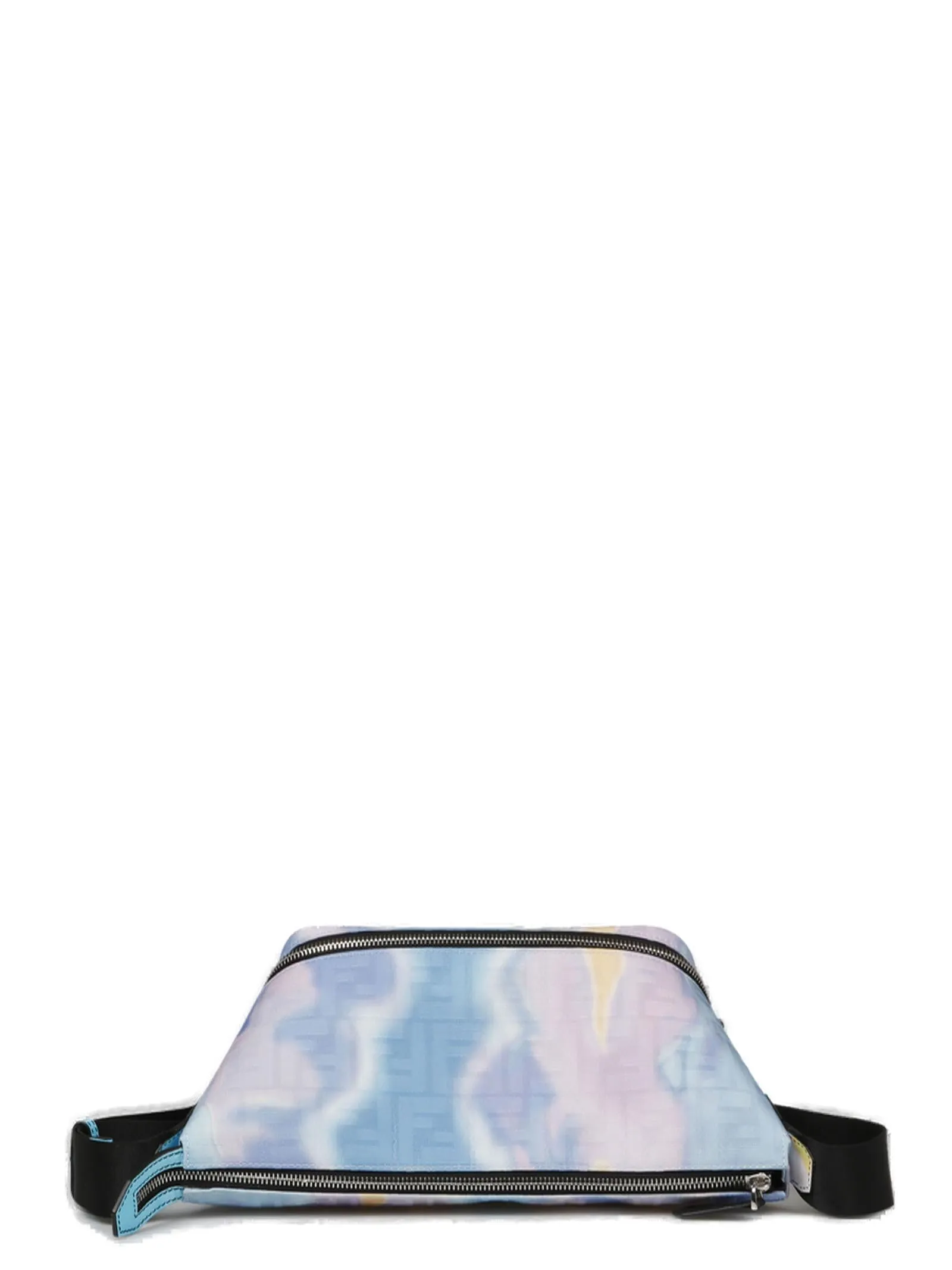 Fendi Tie-Dye Monogram Zipped Belt Bag