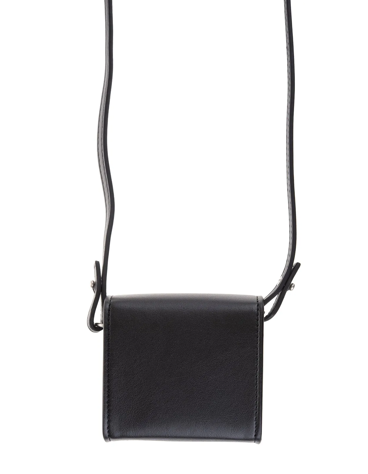 GCDS Logo Plaque Foldover Messenger Bag