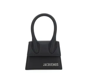 Jacquemus Le Chiquito Logo Lettering Mini Tote Bag