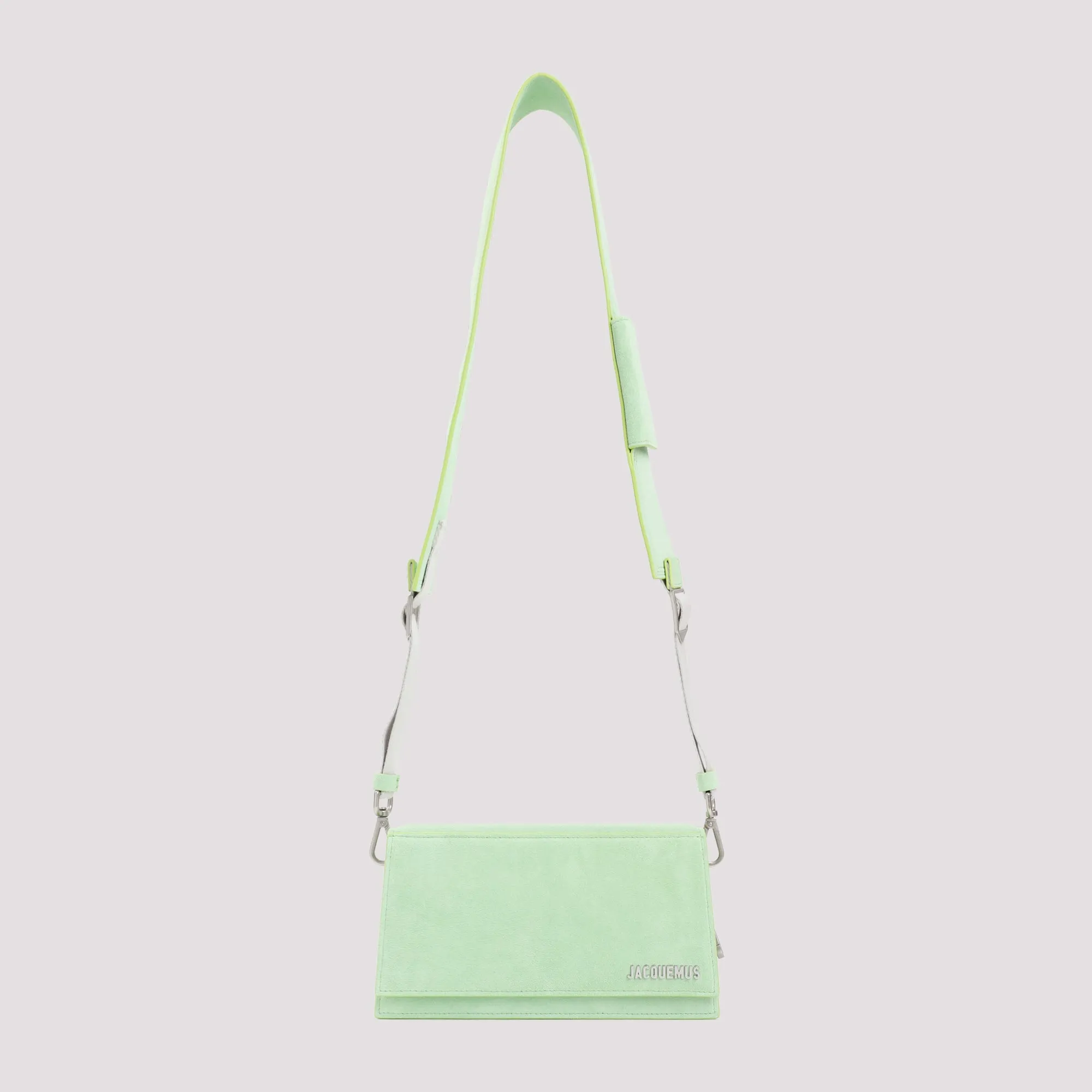 Jacquemus Logo Plaque Foldover Shoulder Bag