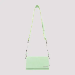 Jacquemus Logo Plaque Foldover Shoulder Bag