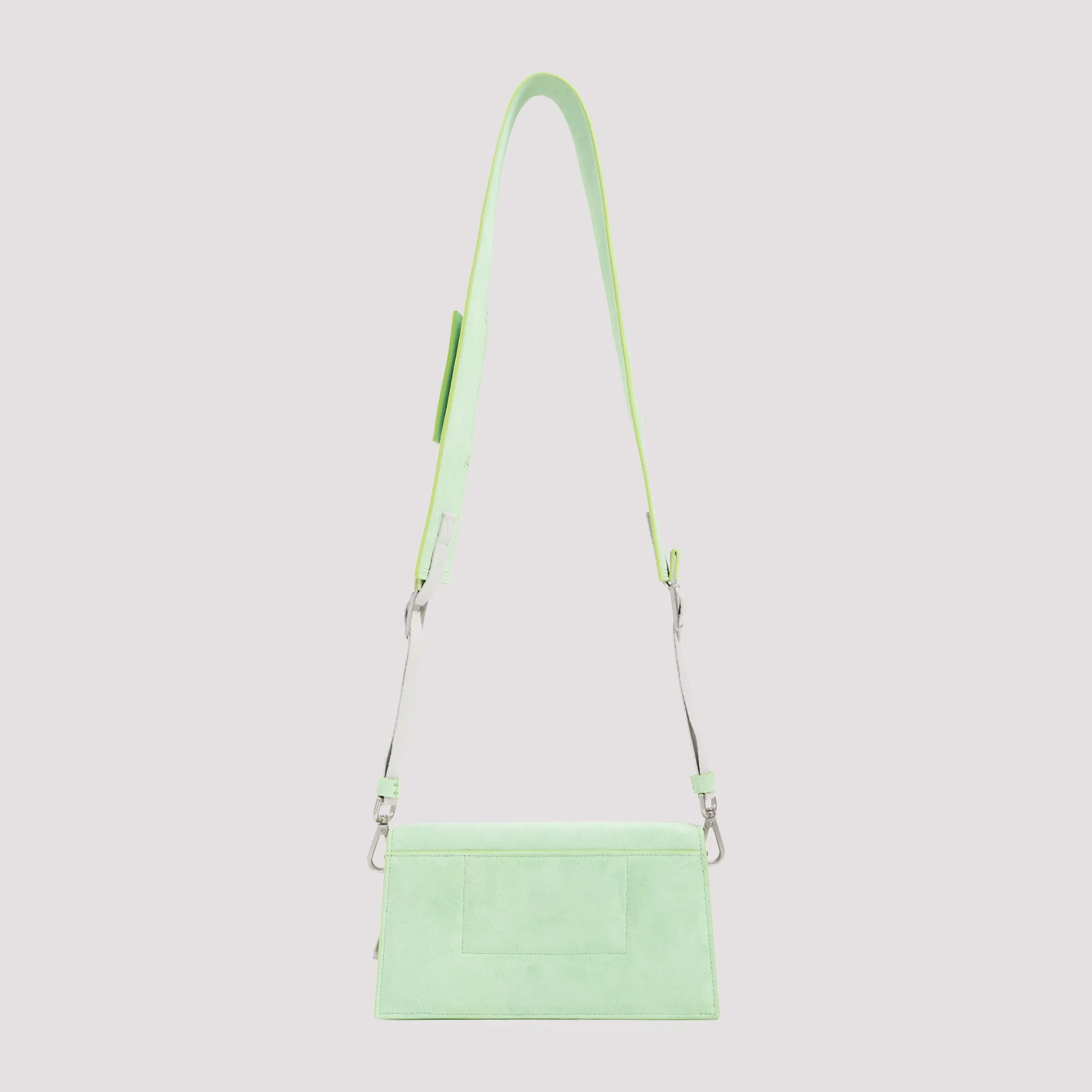 Jacquemus Logo Plaque Foldover Shoulder Bag