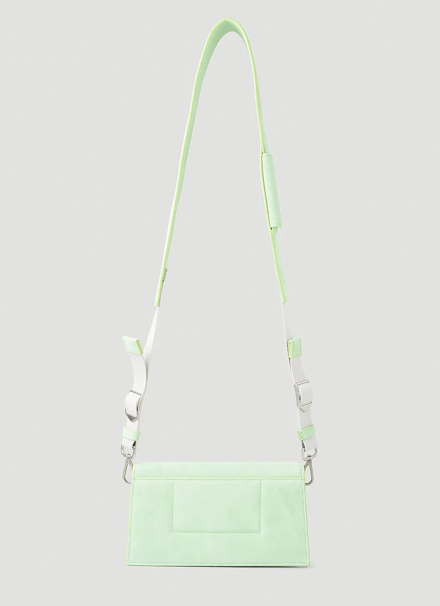 Jacquemus Logo Plaque Foldover Shoulder Bag