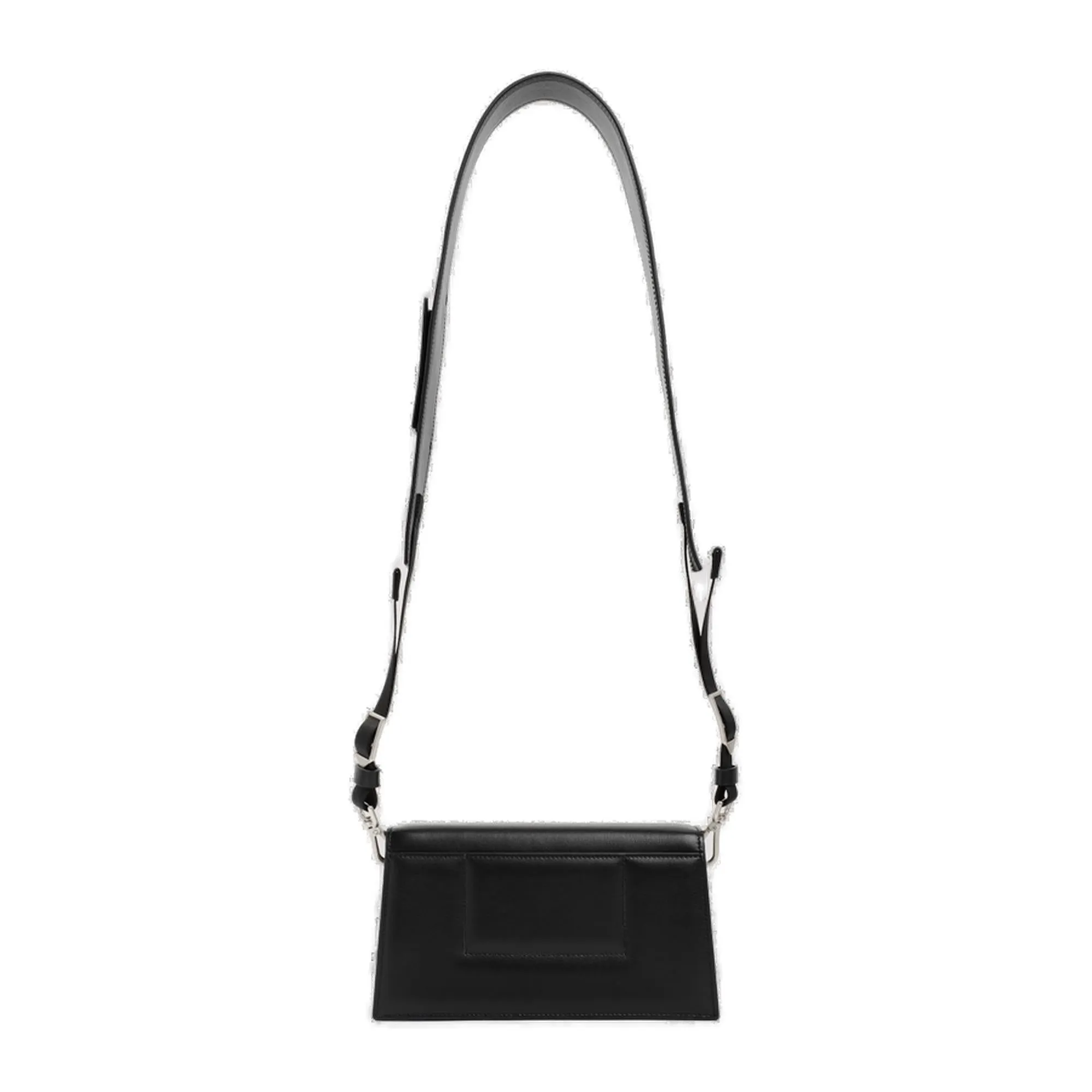 Jacquemus Logo Plaque Foldover Shoulder Bag