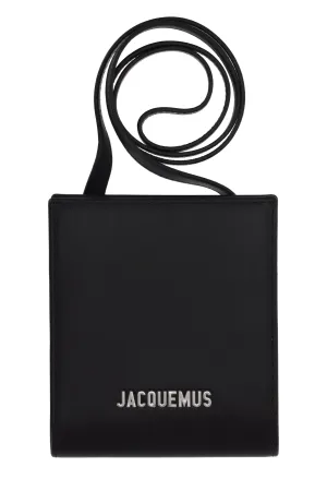 Jacquemus Logo Plaque Zip Around Shoulder Bag