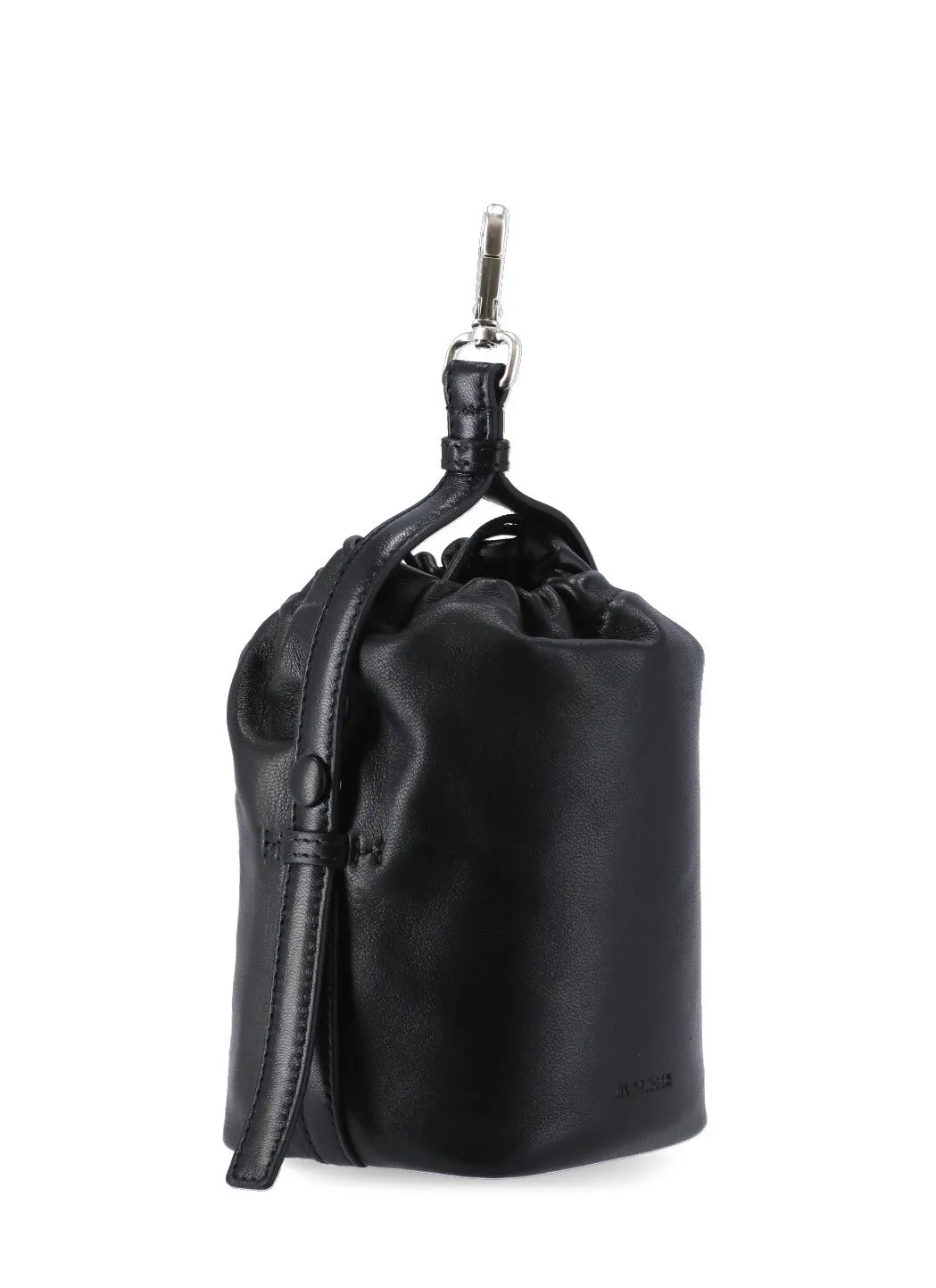 Jil Sander Hook-Detailed Clutch Bag