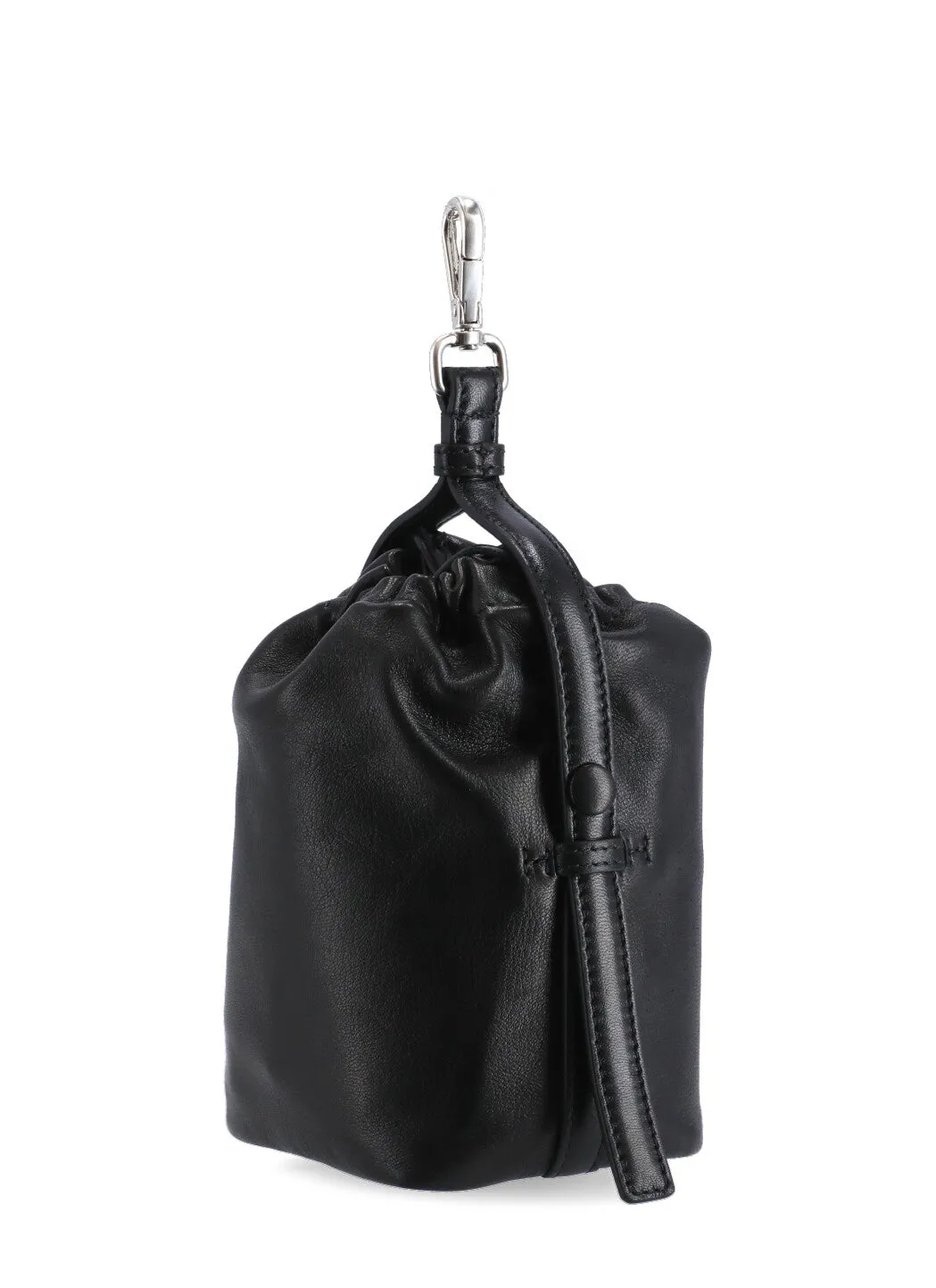 Jil Sander Hook-Detailed Clutch Bag