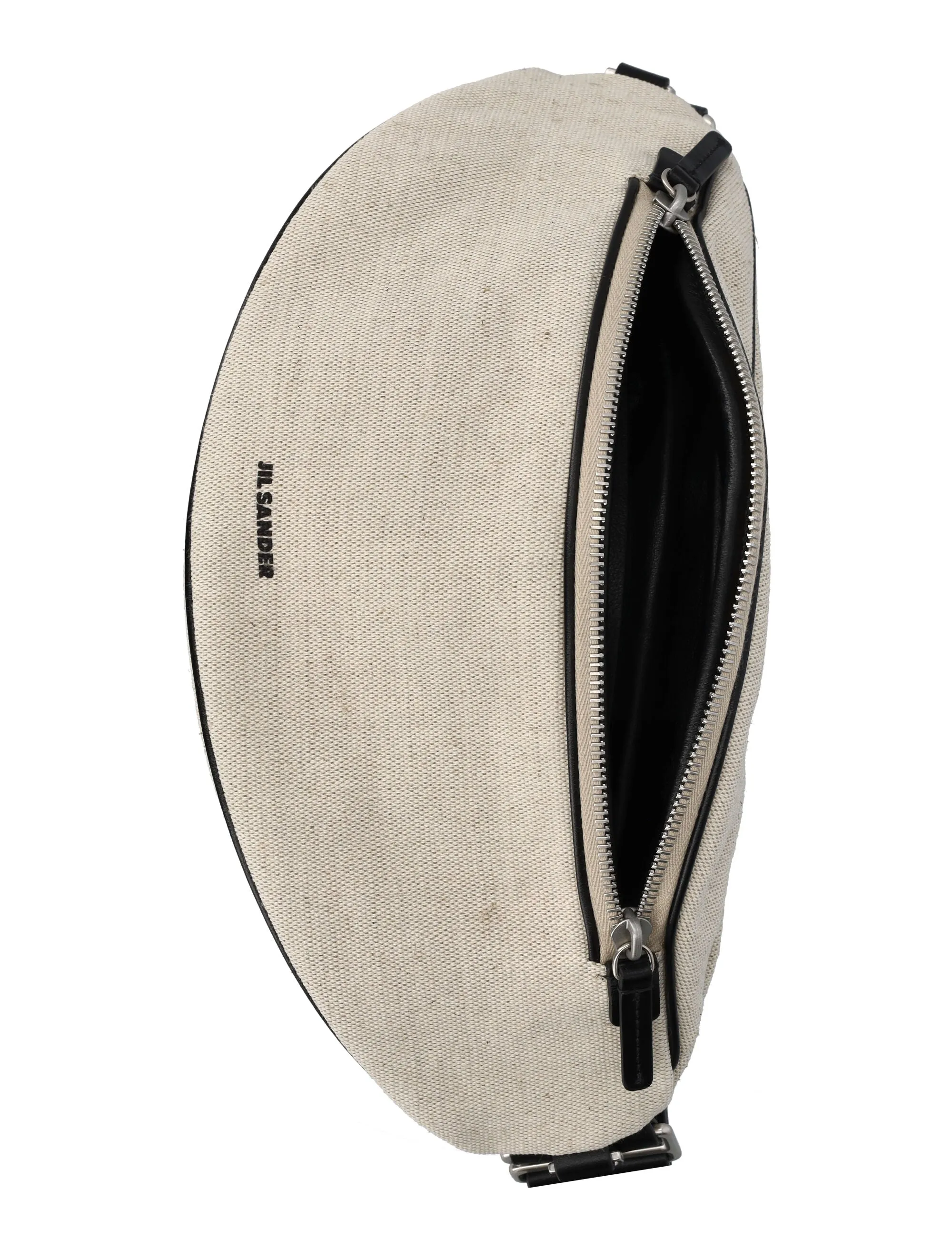 Jil Sander Logo Detailed Zip-Up Belt Bag