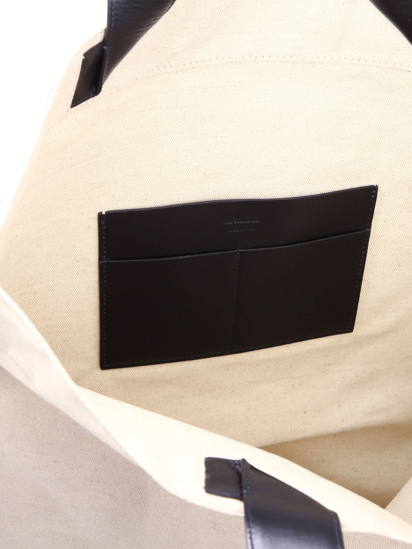 Jil Sander Logo Printed Oversize Tote Bag