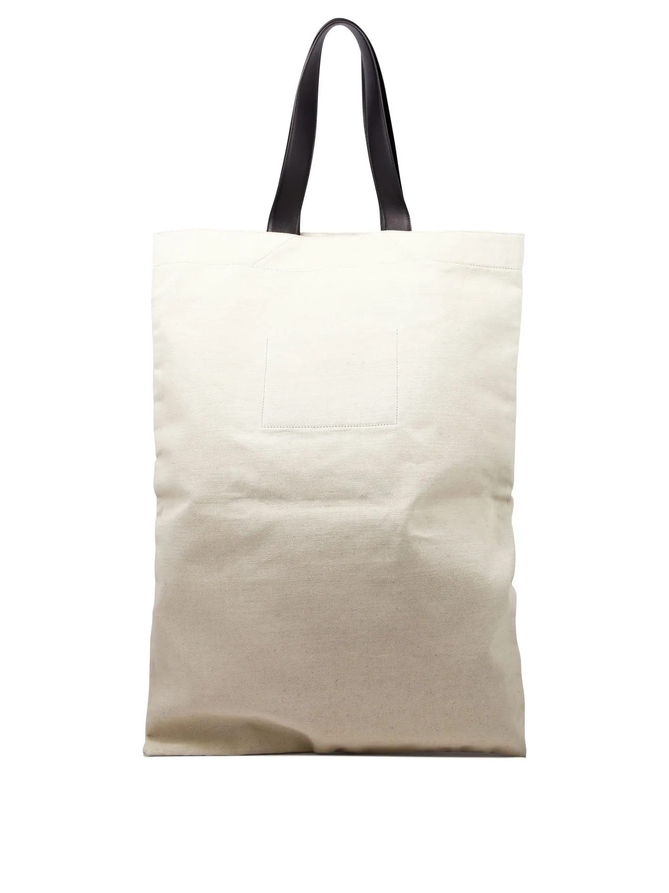 Jil Sander Logo Printed Oversize Tote Bag
