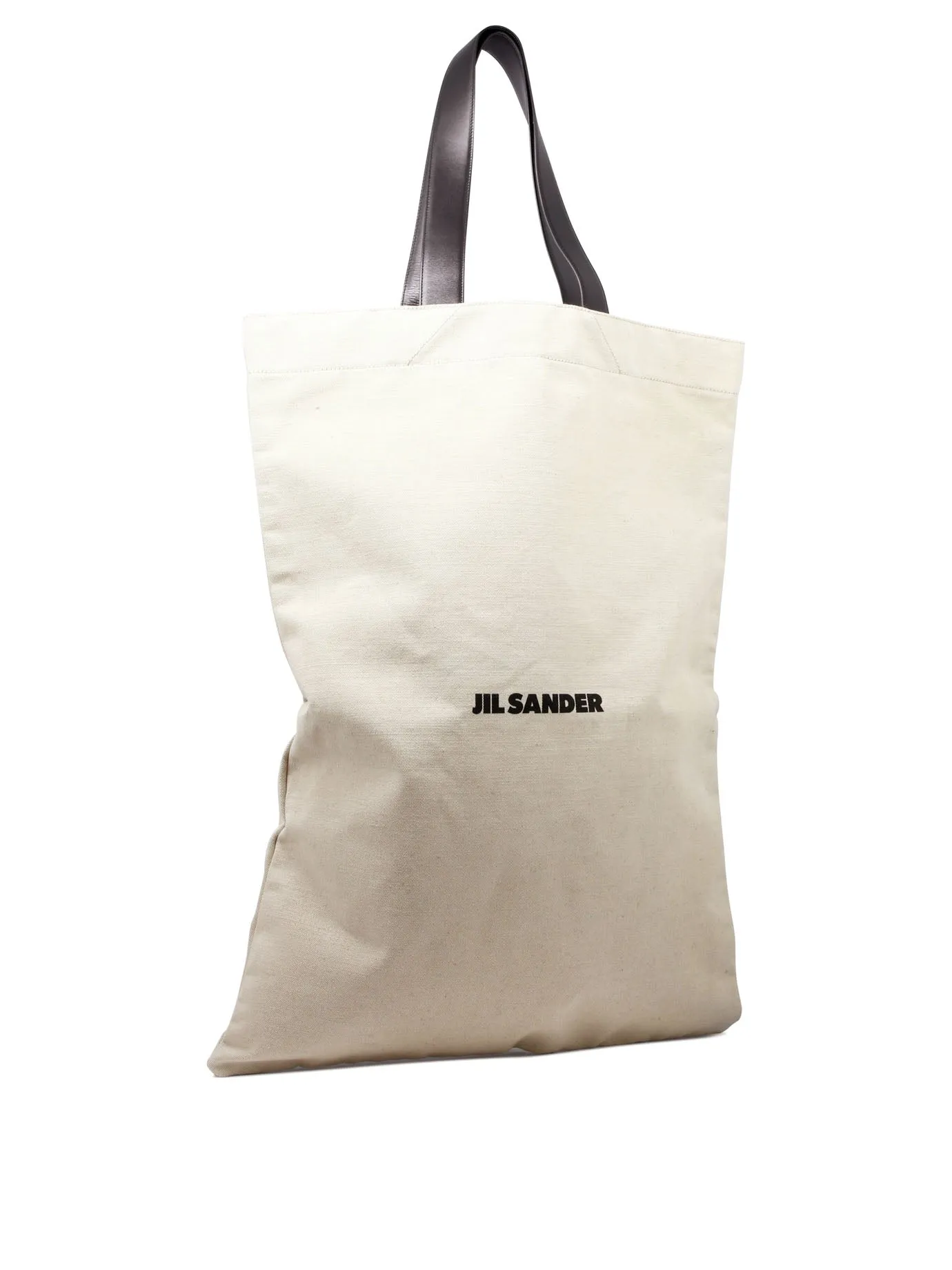Jil Sander Logo Printed Oversize Tote Bag