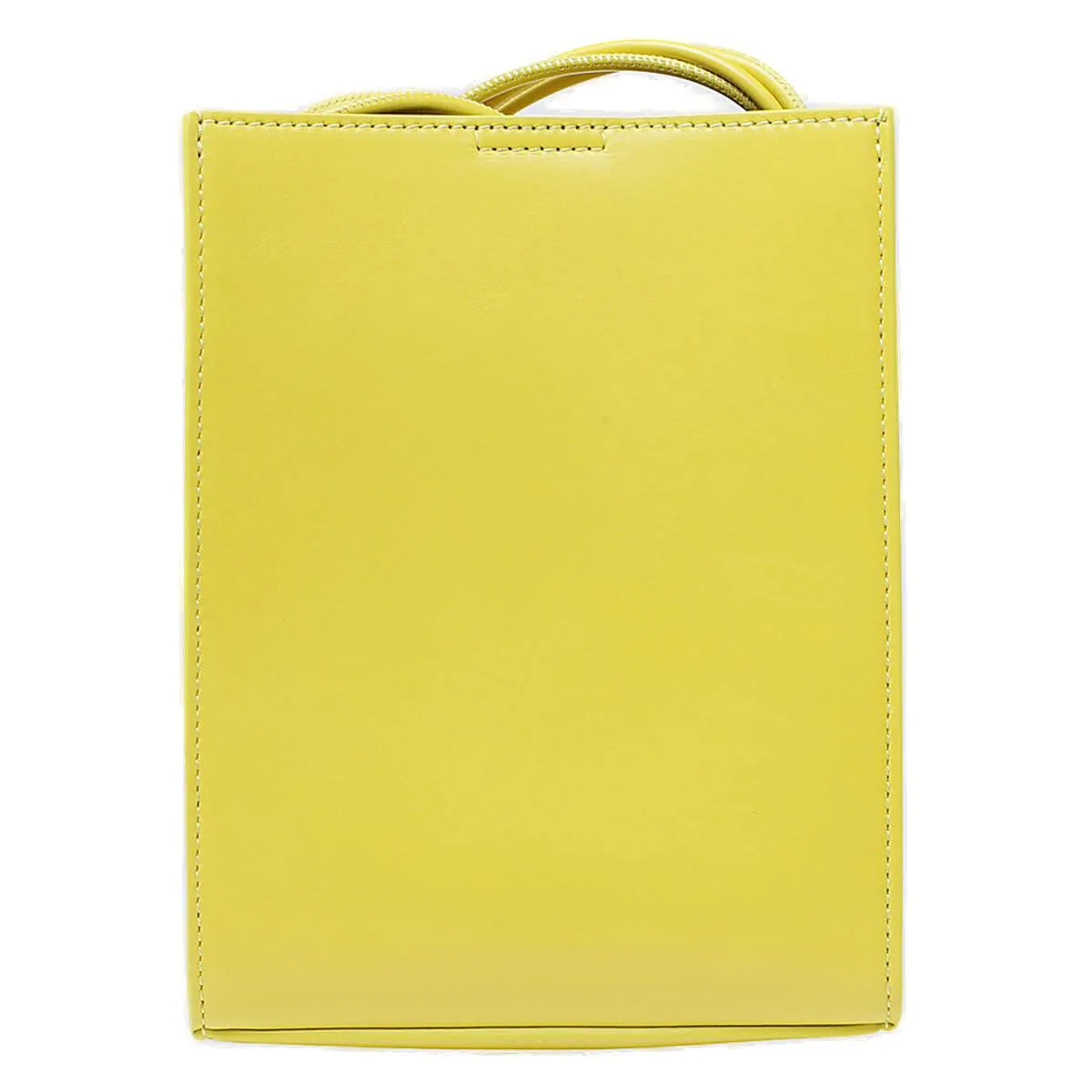 Jil Sander Tangle Logo Embossed Small Crossbody Bag