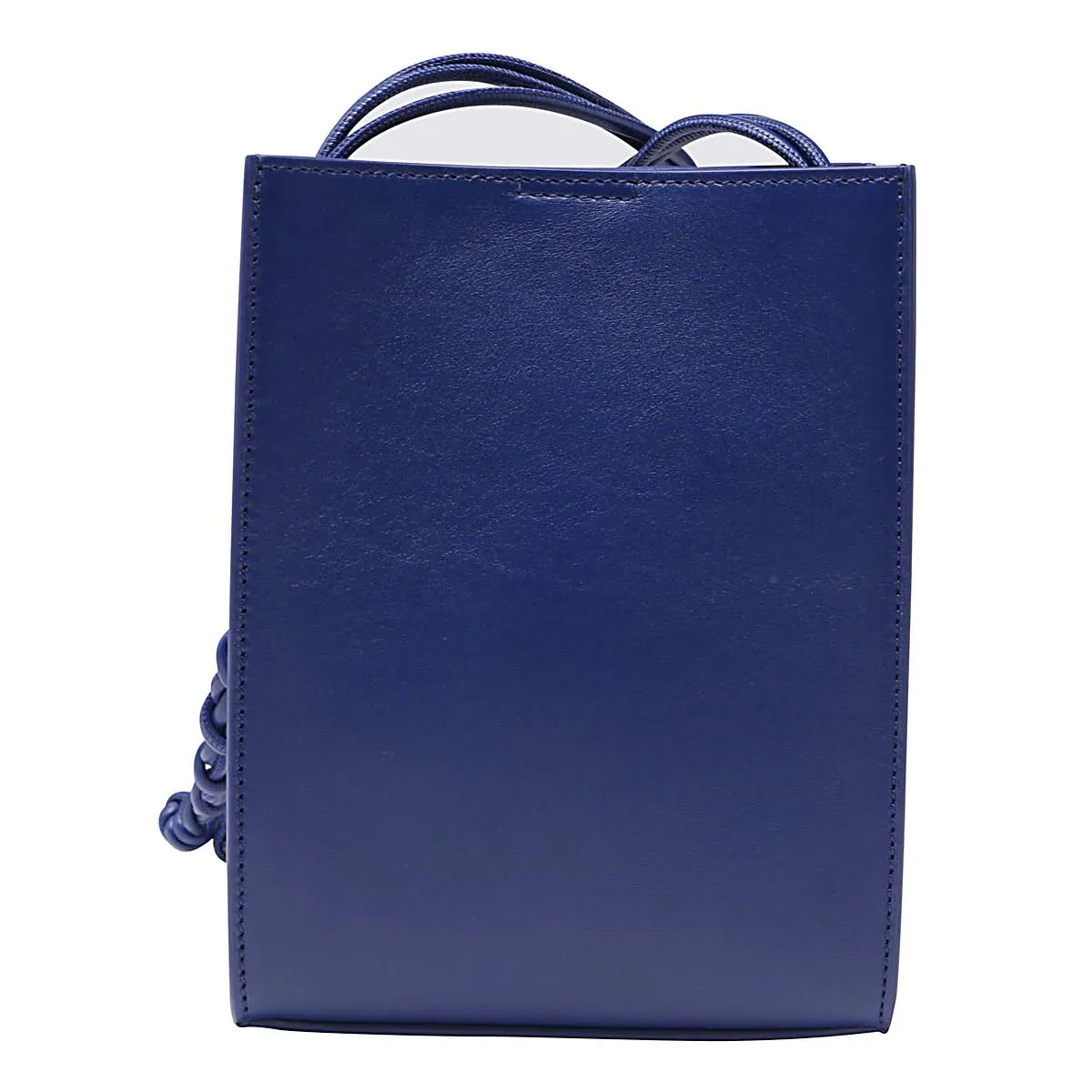 Jil Sander Tangle Logo Embossed Small Crossbody Bag