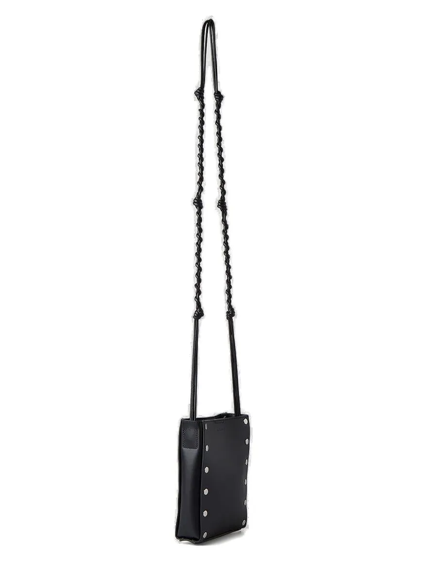 Jil Sander Tangle Rivet-Detailed Shoulder Bag