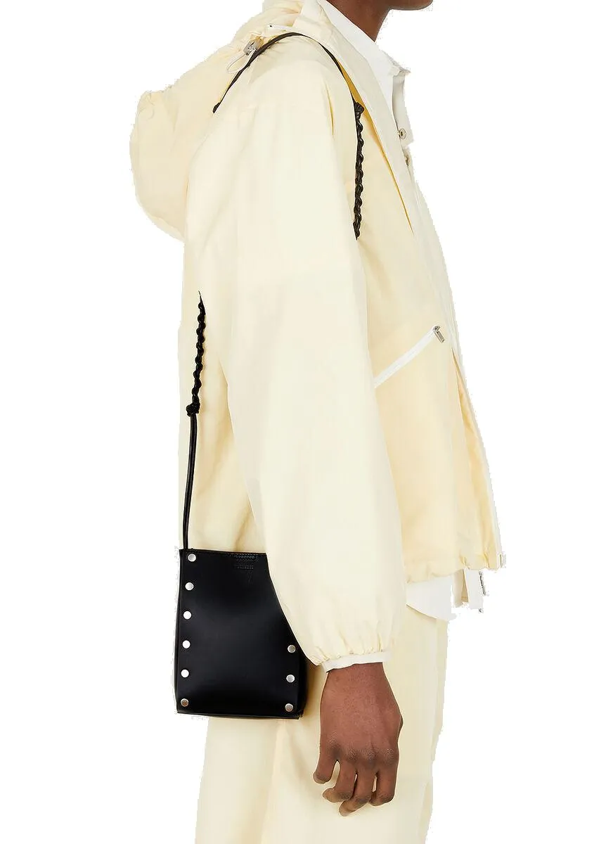 Jil Sander Tangle Rivet-Detailed Shoulder Bag