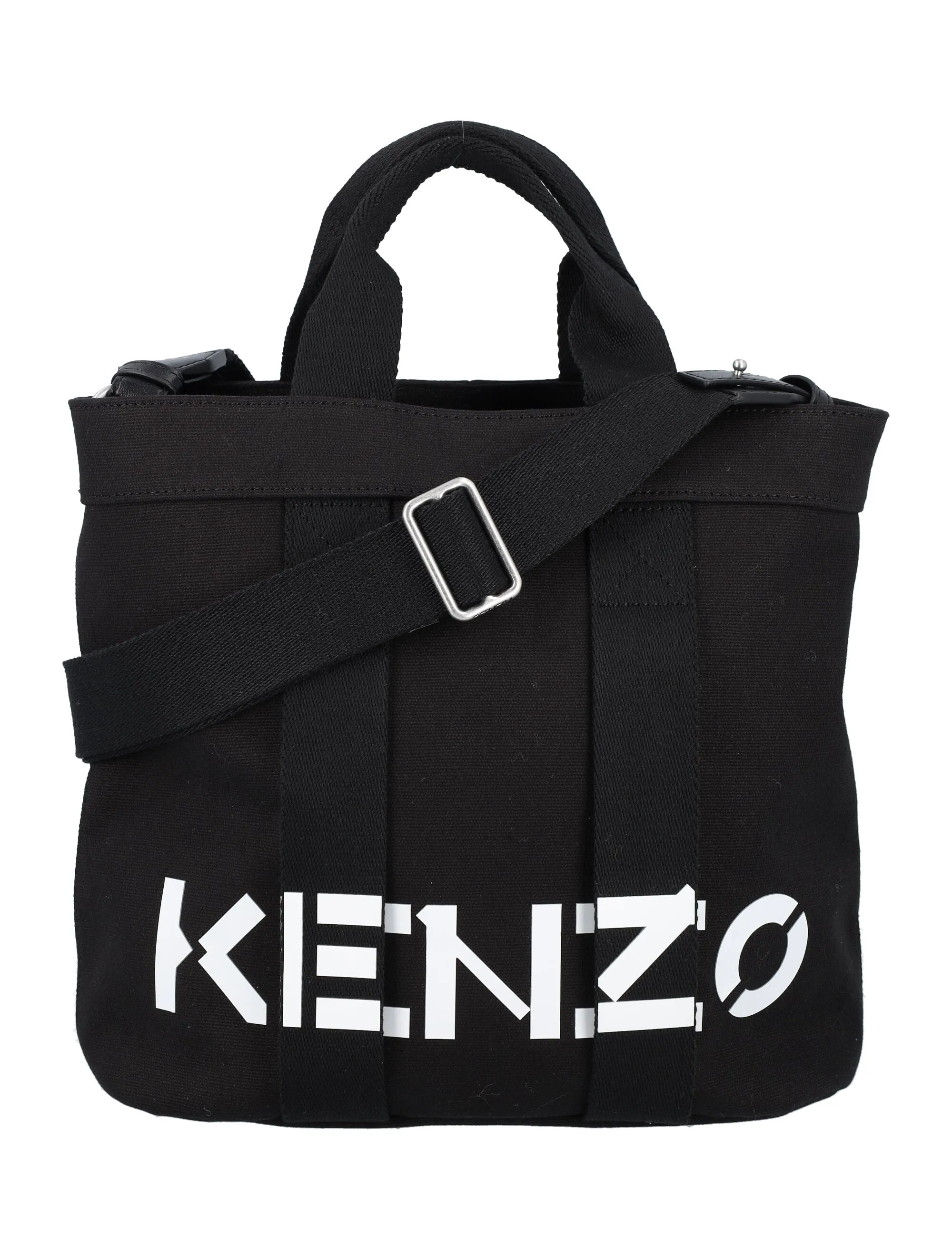 Kenzo Logo Printed Small Tote Bag